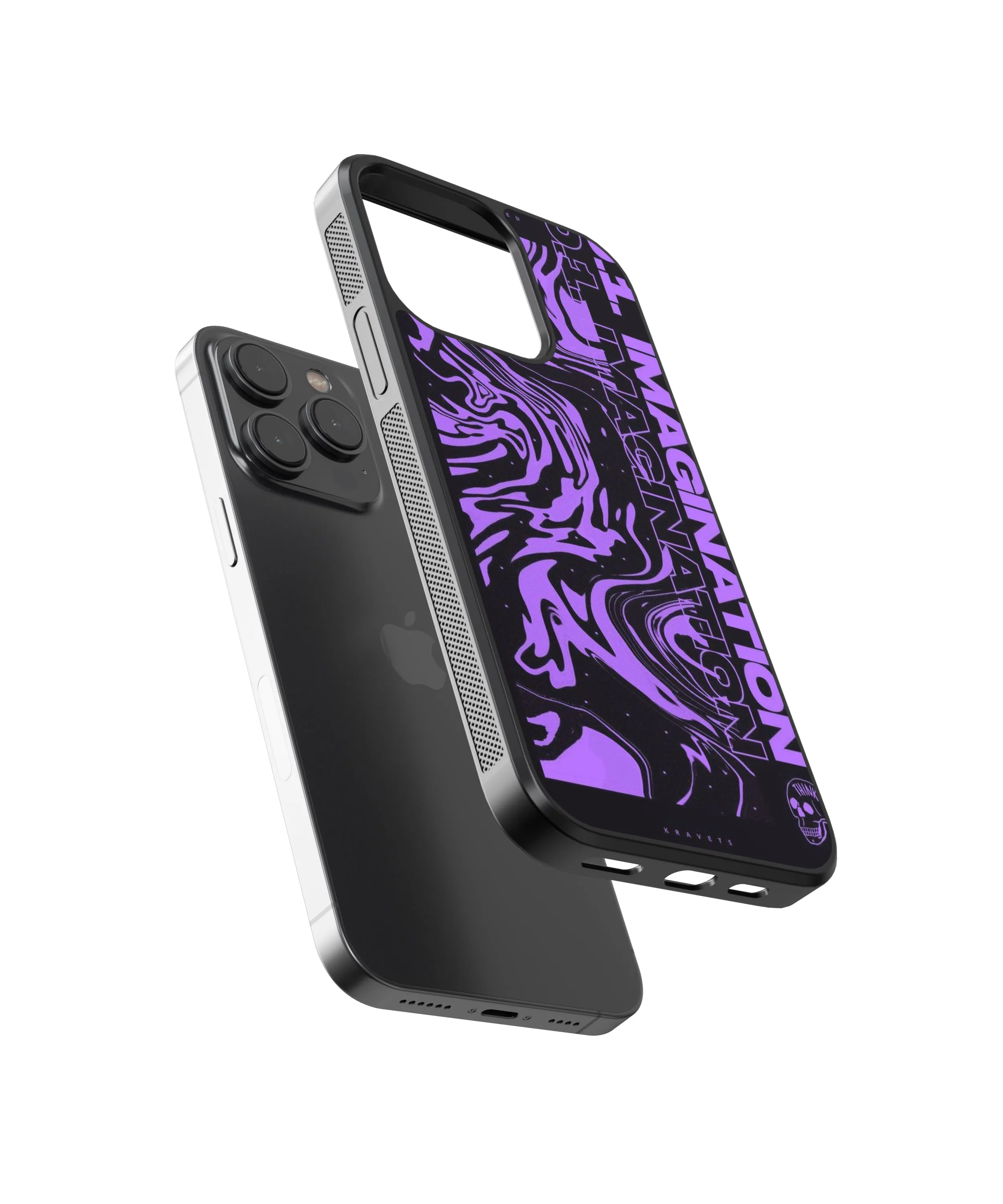Imagination Abstract Glass Phone Case Cover