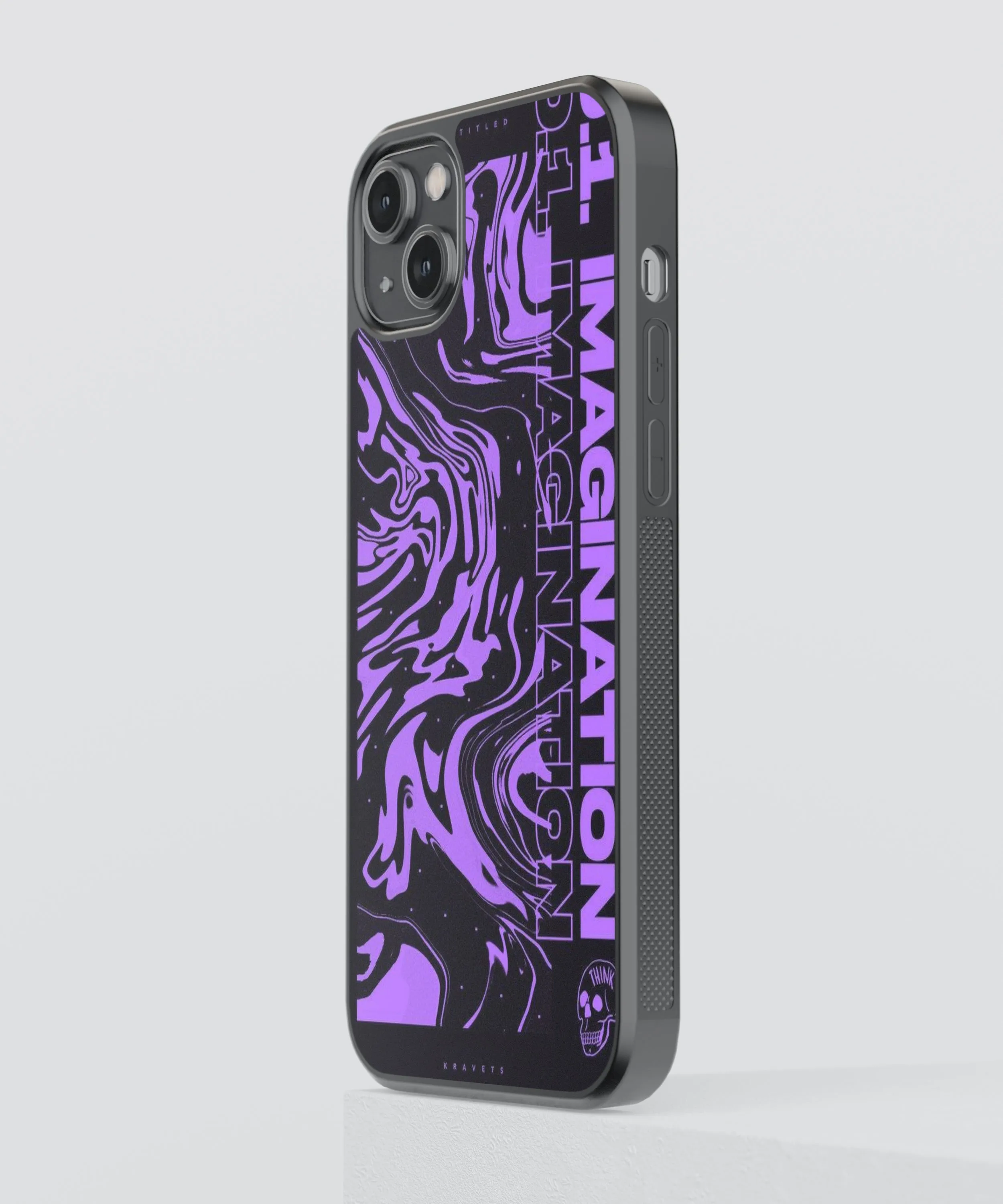 Imagination Abstract Glass Phone Case Cover