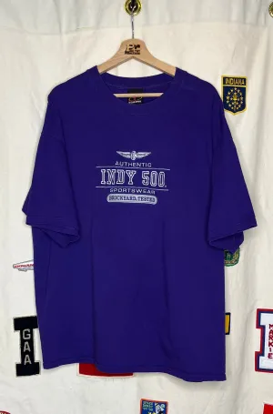 Indianapolis 500 Nascar Embroidered T-Shirt: XXL
