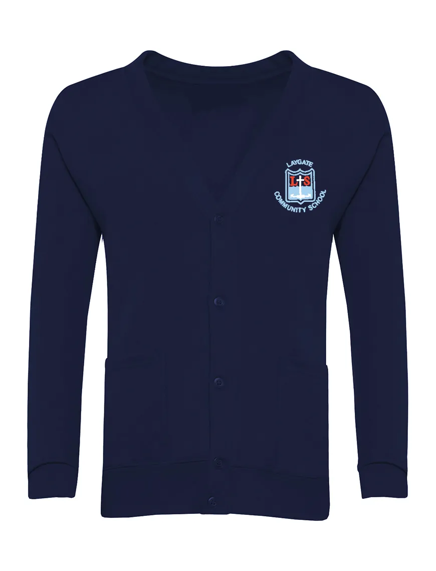 Laygate Community School Navy Cardigan