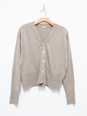 Linen Cardigan - Beige