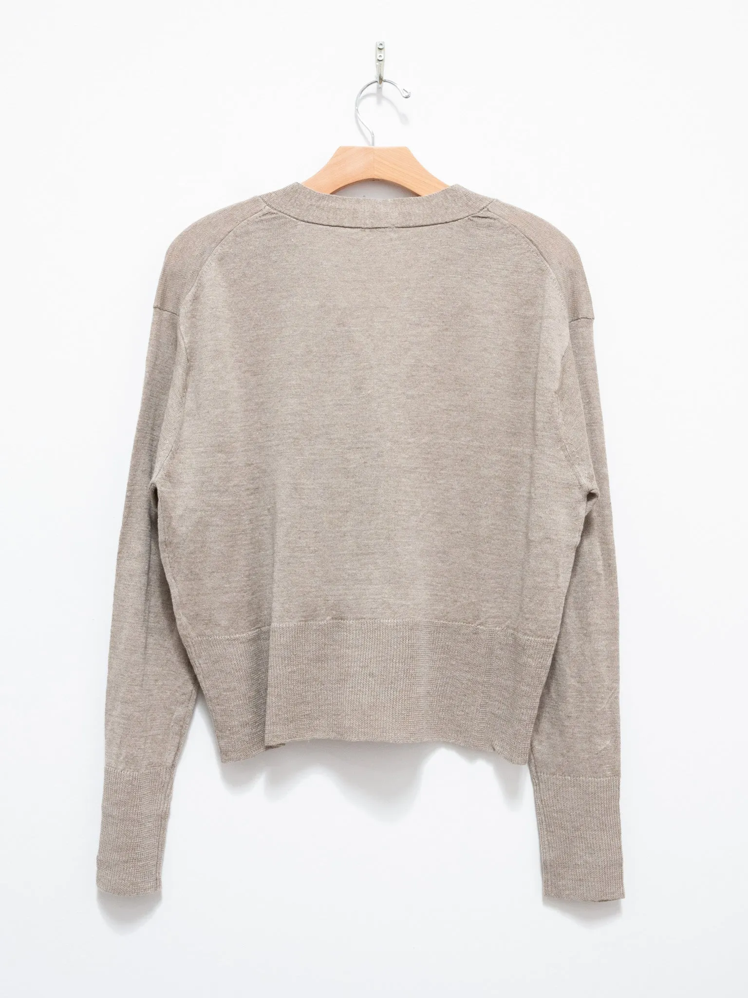 Linen Cardigan - Beige