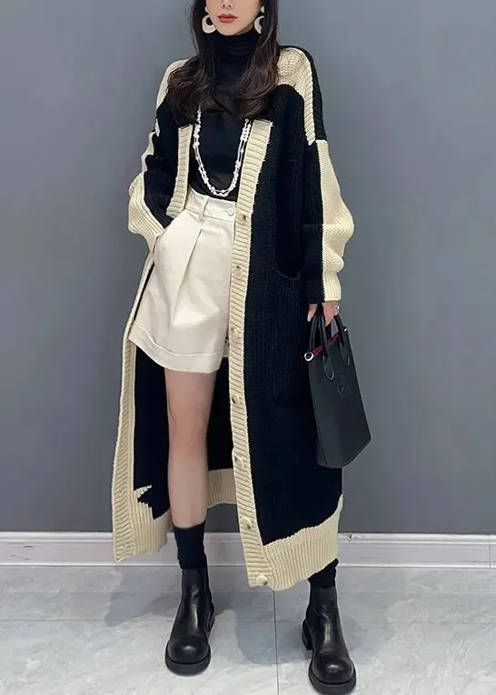 Loose Long Knit Cardigan Fall