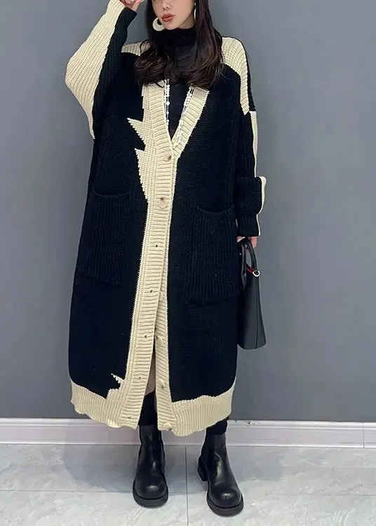 Loose Long Knit Cardigan Fall