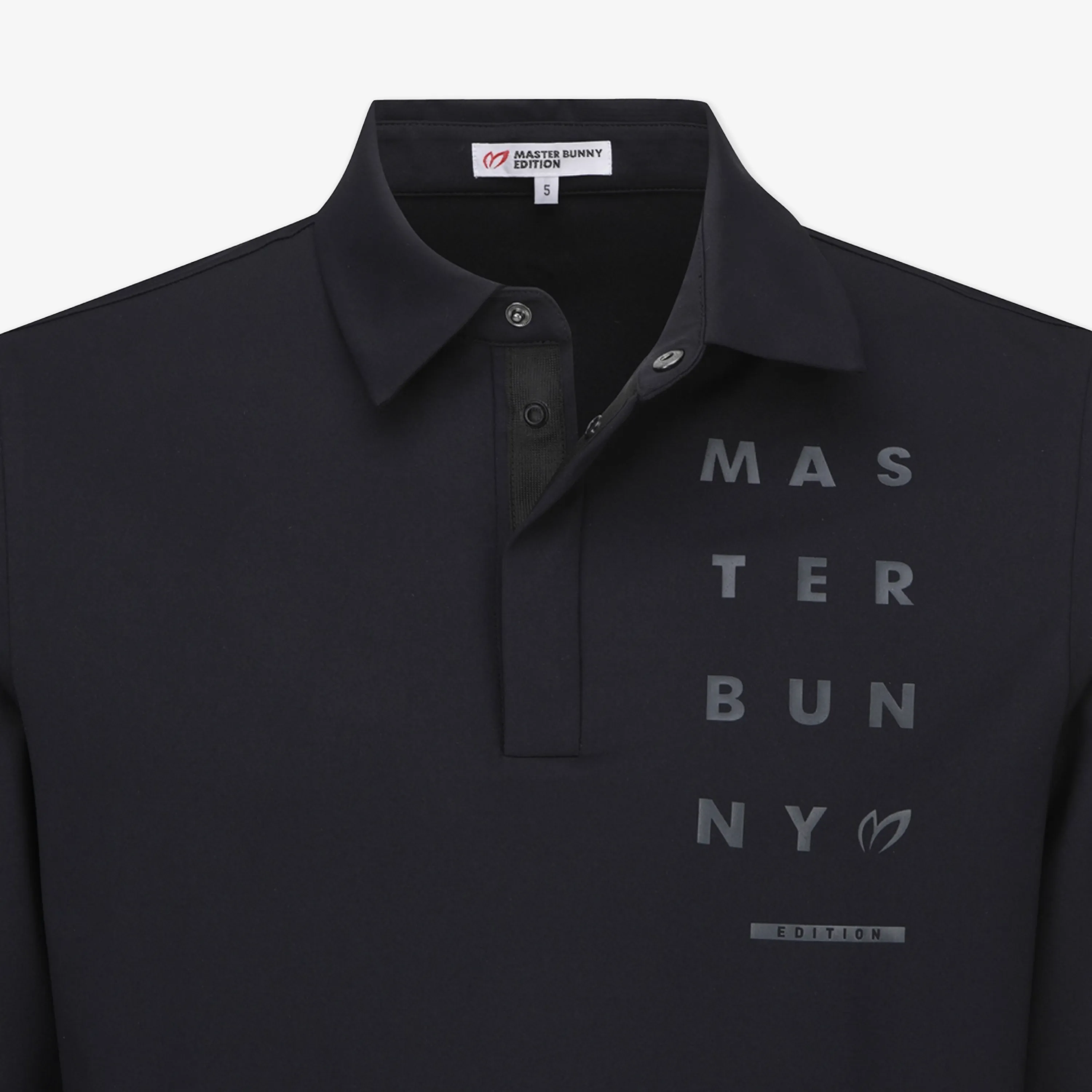 Master Bunny Edition Printed Polo - Black