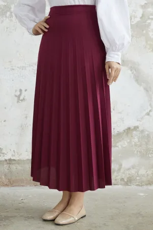 MDS Women Luisa Beli Rubber-Banded Skirt - Purple - Arrecife