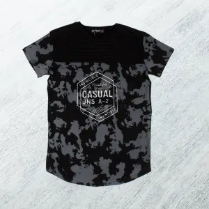 Men T-shirt- black / made in Turkey -3332