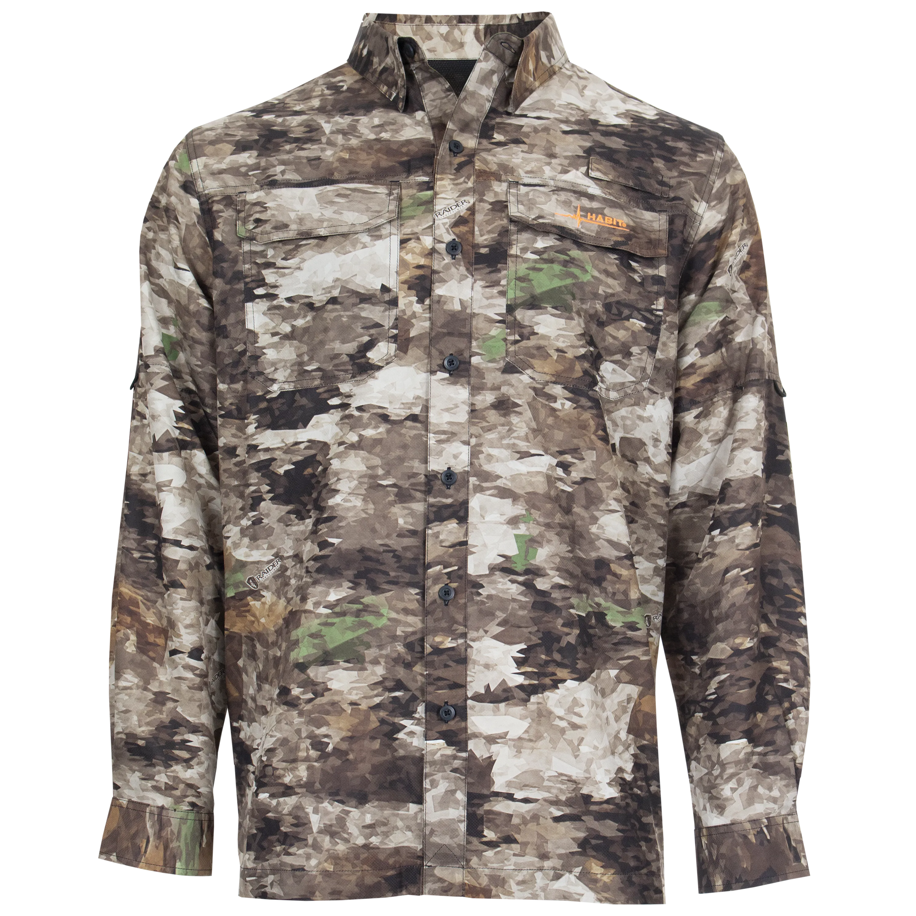Men's Outfitter Junction Long Sleeve Camo Shirt-Raider