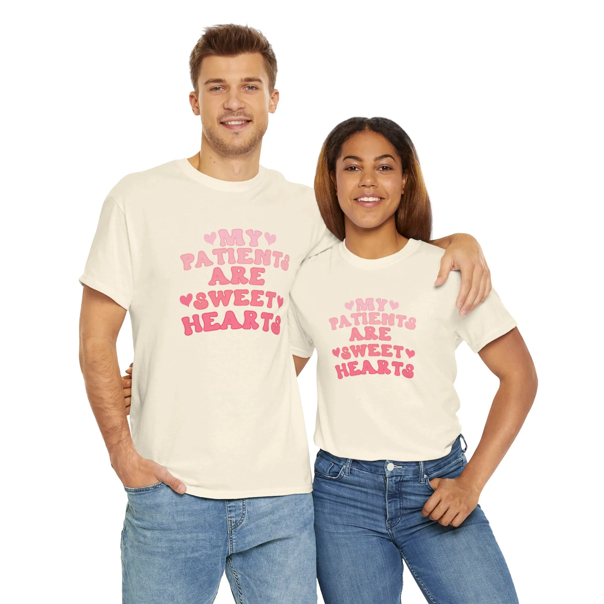 My Patients Are Sweethearts Unisex Heavy Cotton Tee