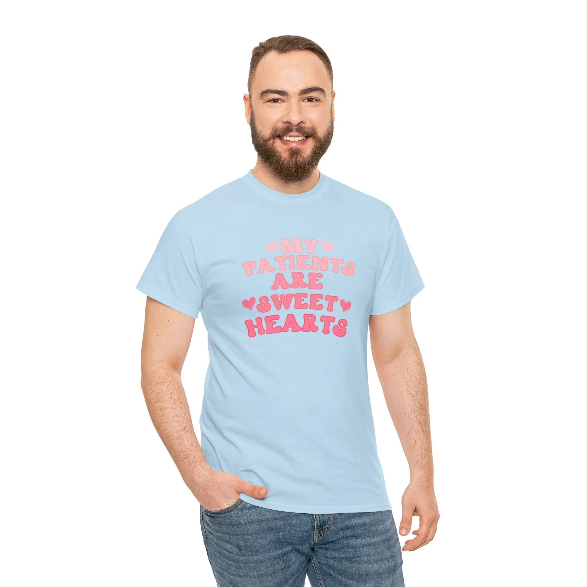 My Patients Are Sweethearts Unisex Heavy Cotton Tee