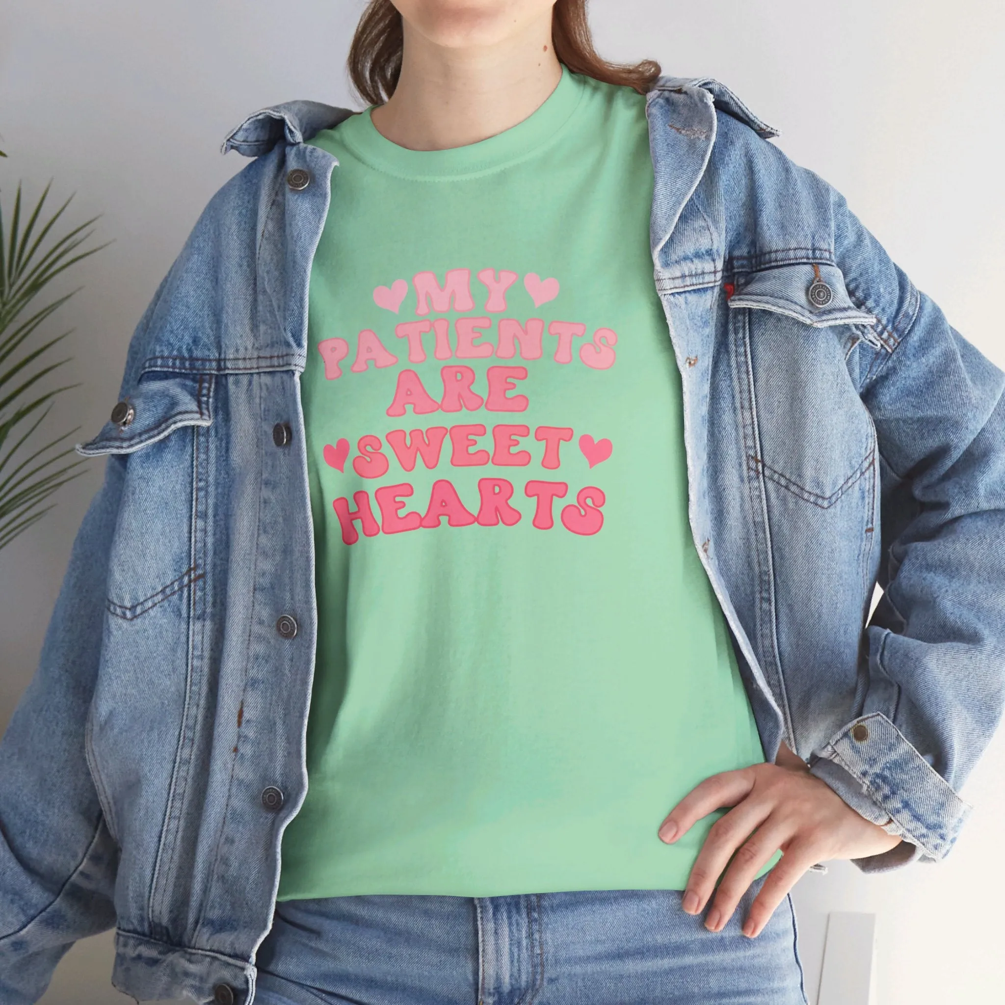 My Patients Are Sweethearts Unisex Heavy Cotton Tee