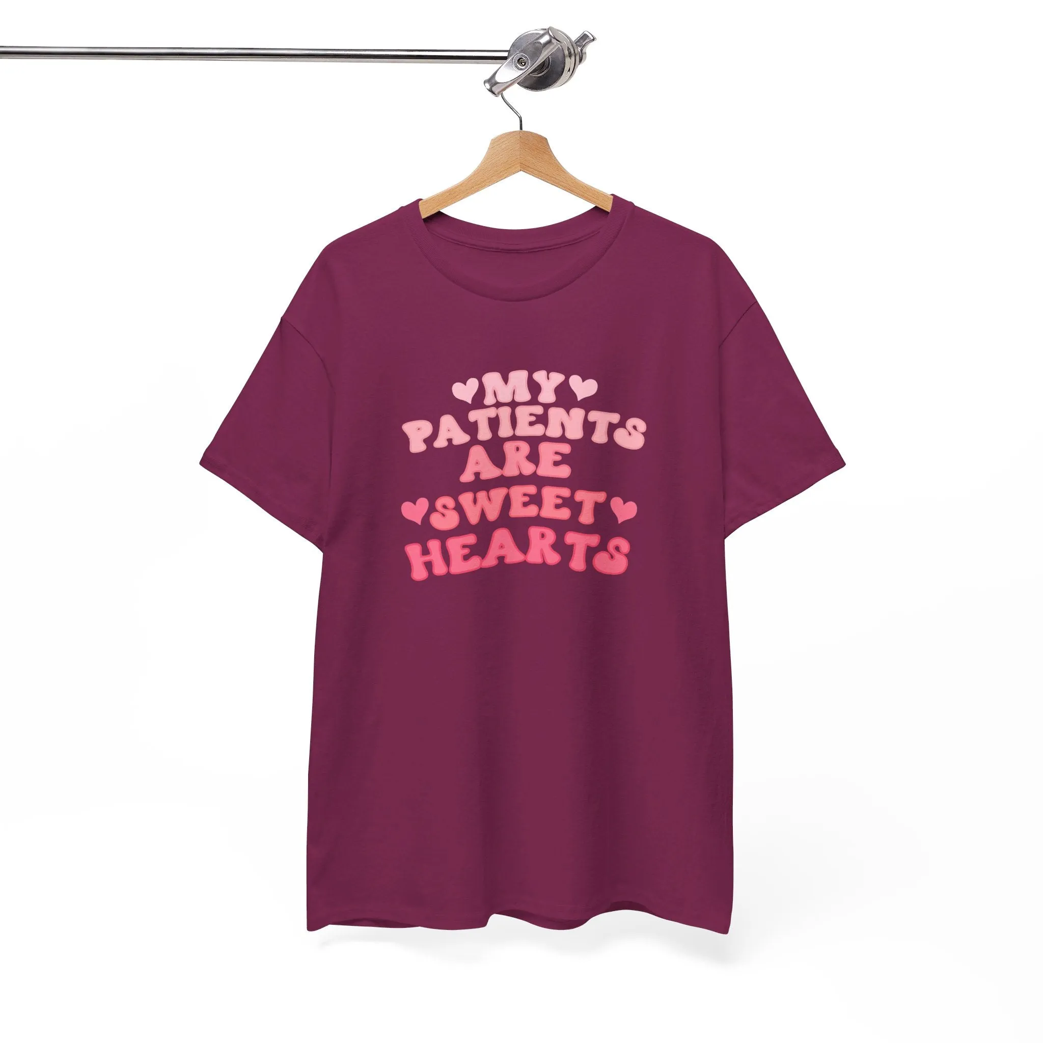 My Patients Are Sweethearts Unisex Heavy Cotton Tee