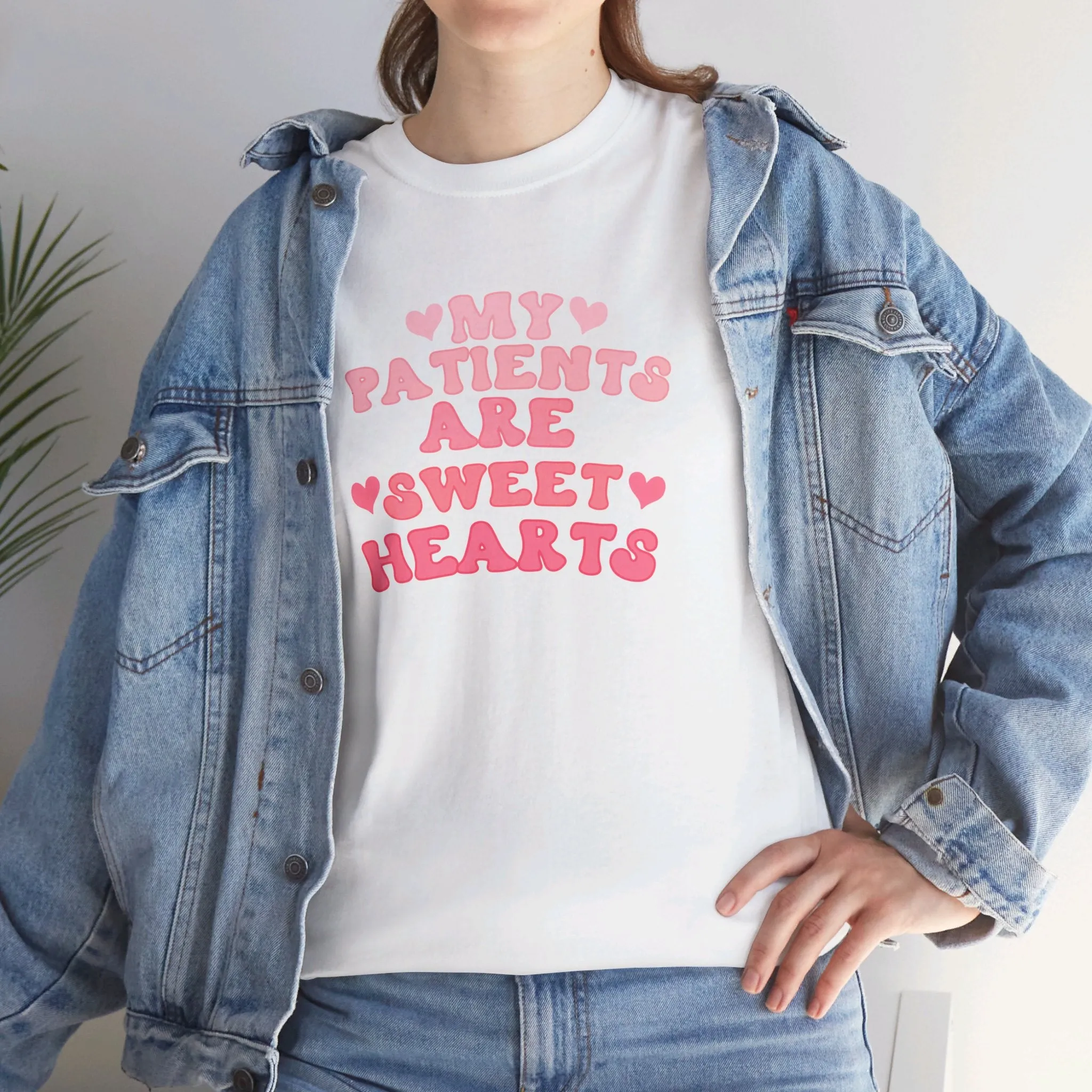 My Patients Are Sweethearts Unisex Heavy Cotton Tee