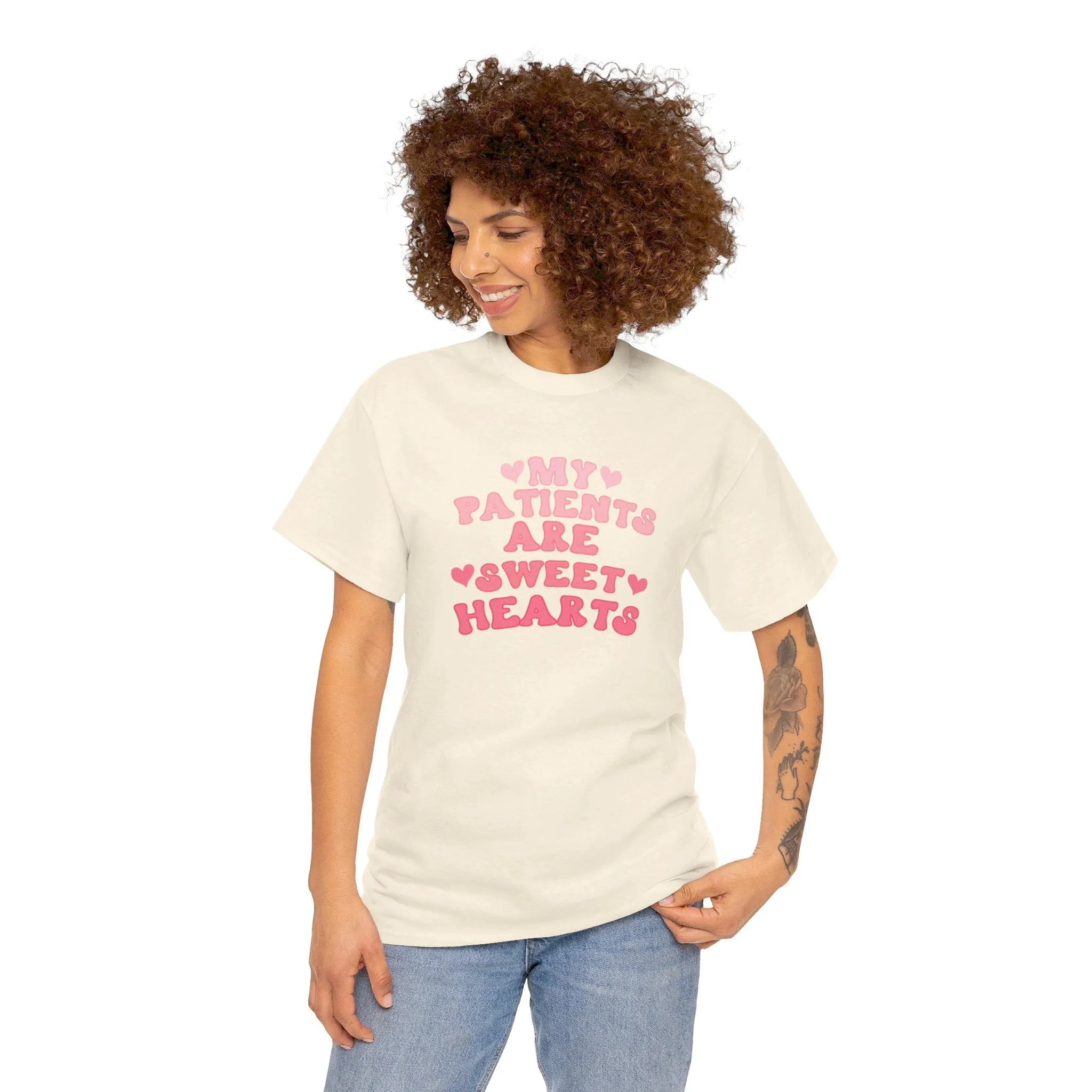 My Patients Are Sweethearts Unisex Heavy Cotton Tee
