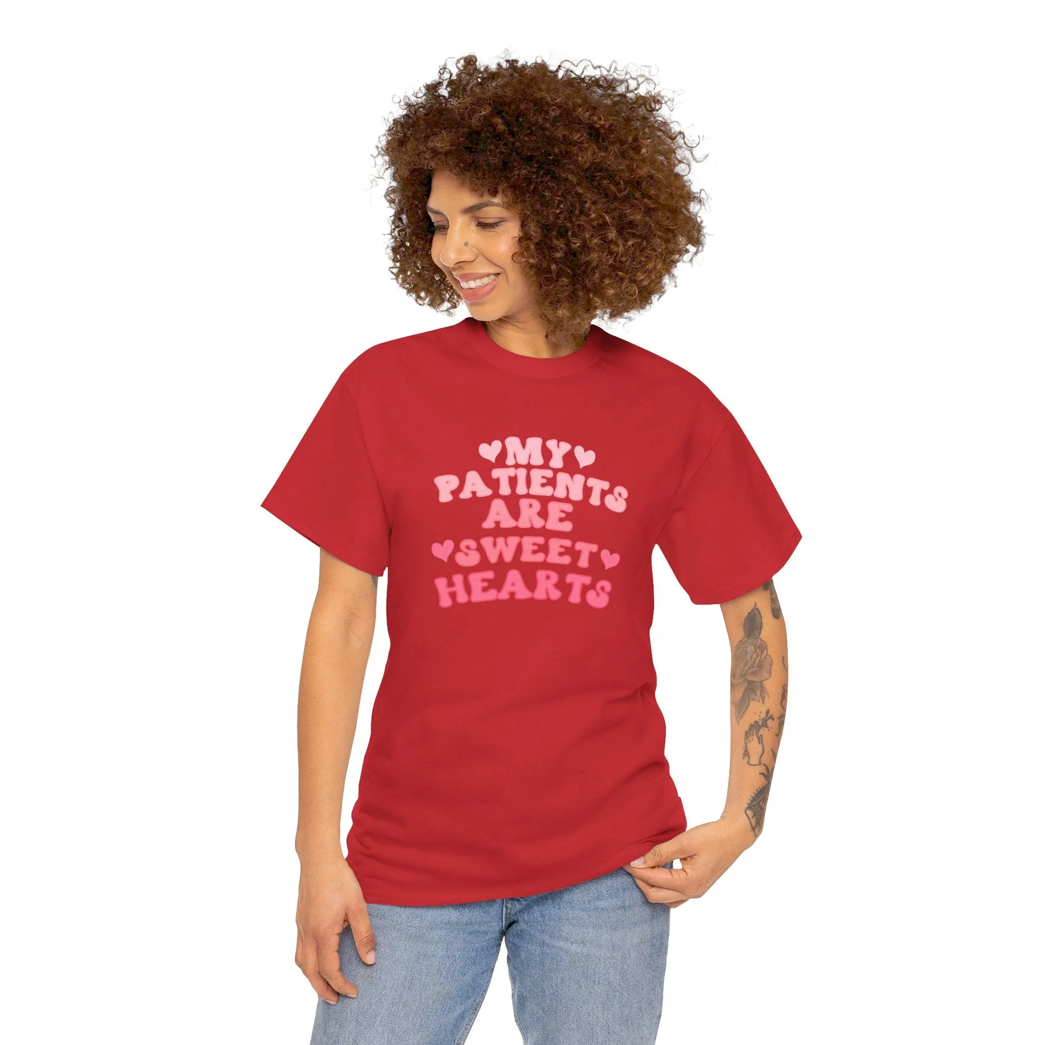 My Patients Are Sweethearts Unisex Heavy Cotton Tee