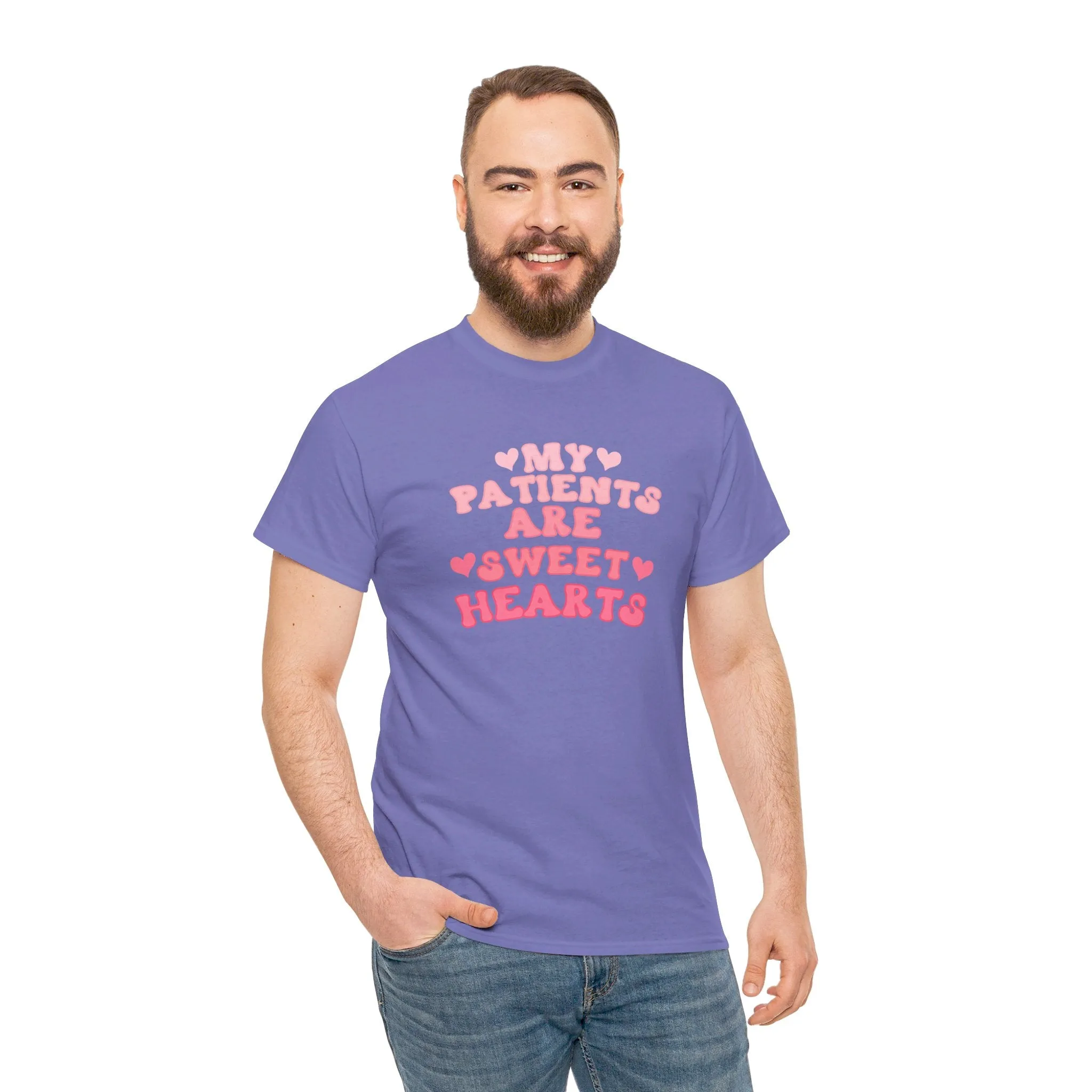 My Patients Are Sweethearts Unisex Heavy Cotton Tee