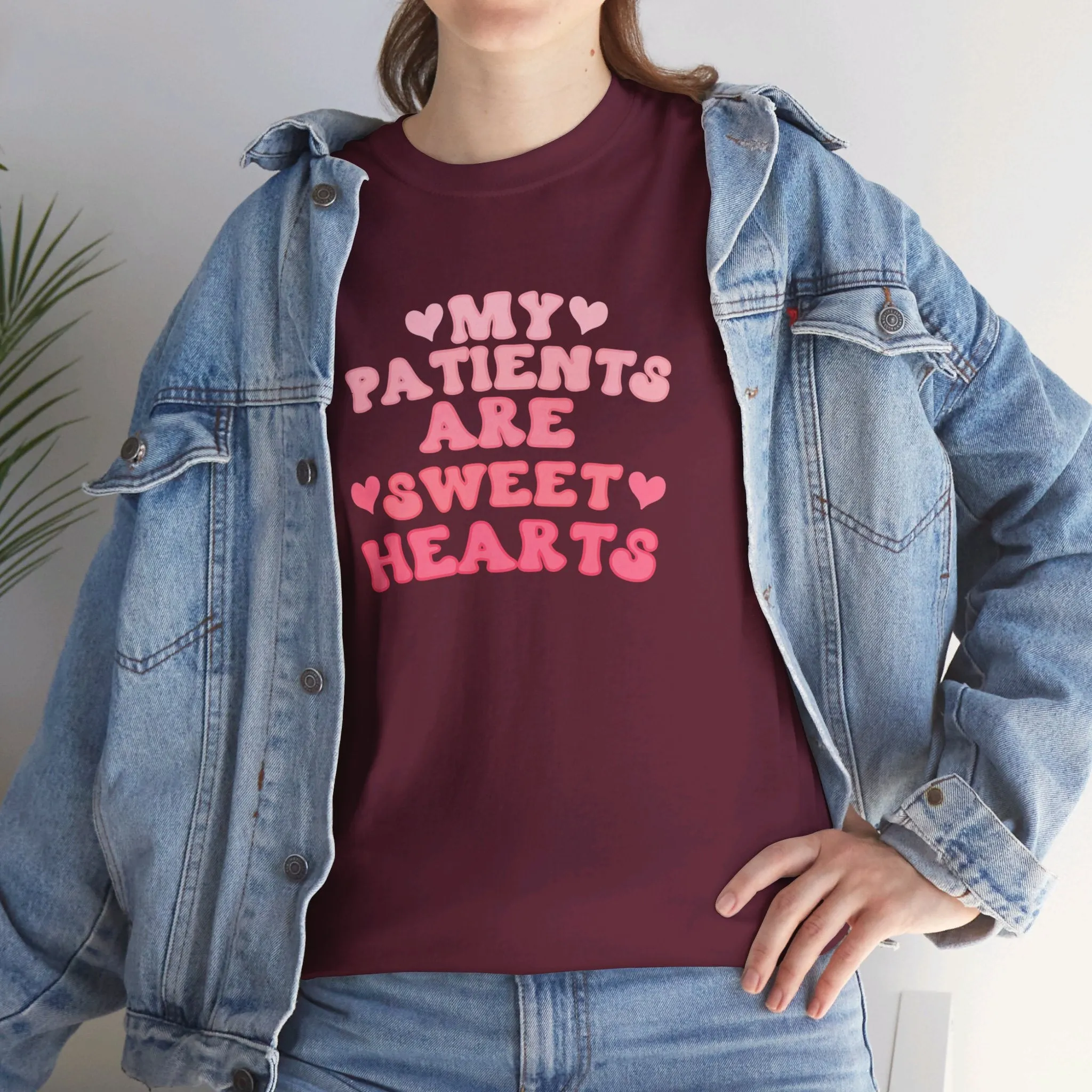 My Patients Are Sweethearts Unisex Heavy Cotton Tee