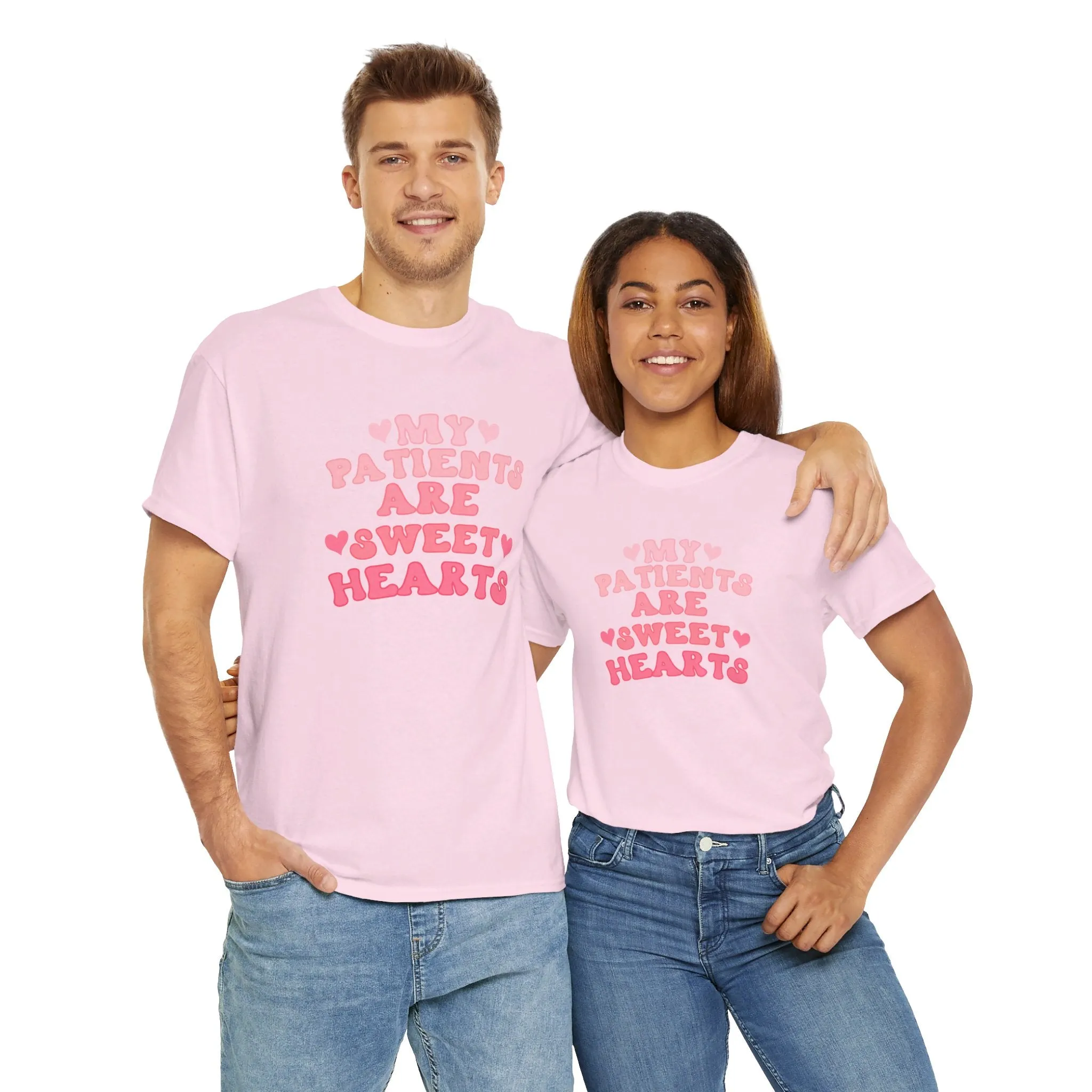 My Patients Are Sweethearts Unisex Heavy Cotton Tee