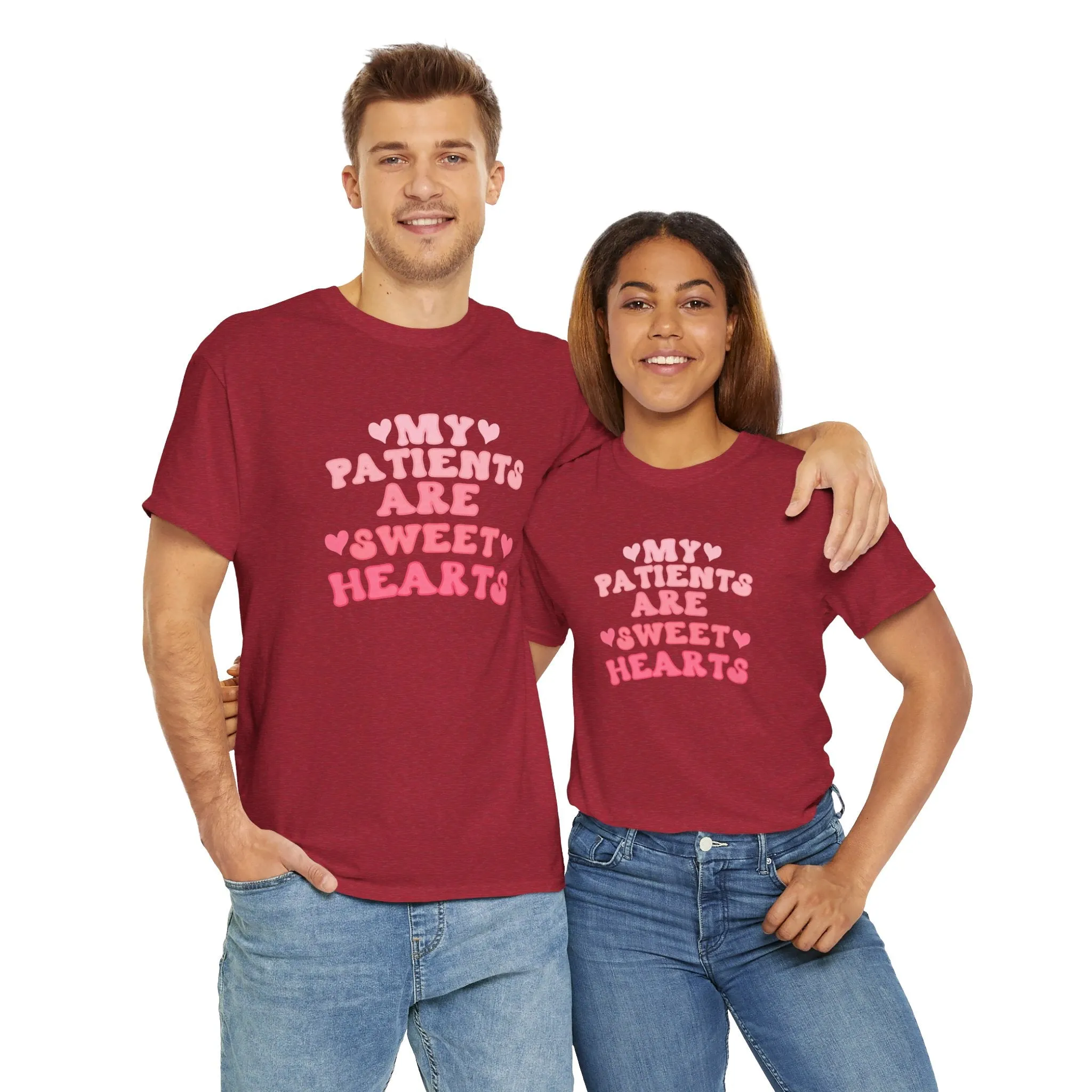 My Patients Are Sweethearts Unisex Heavy Cotton Tee