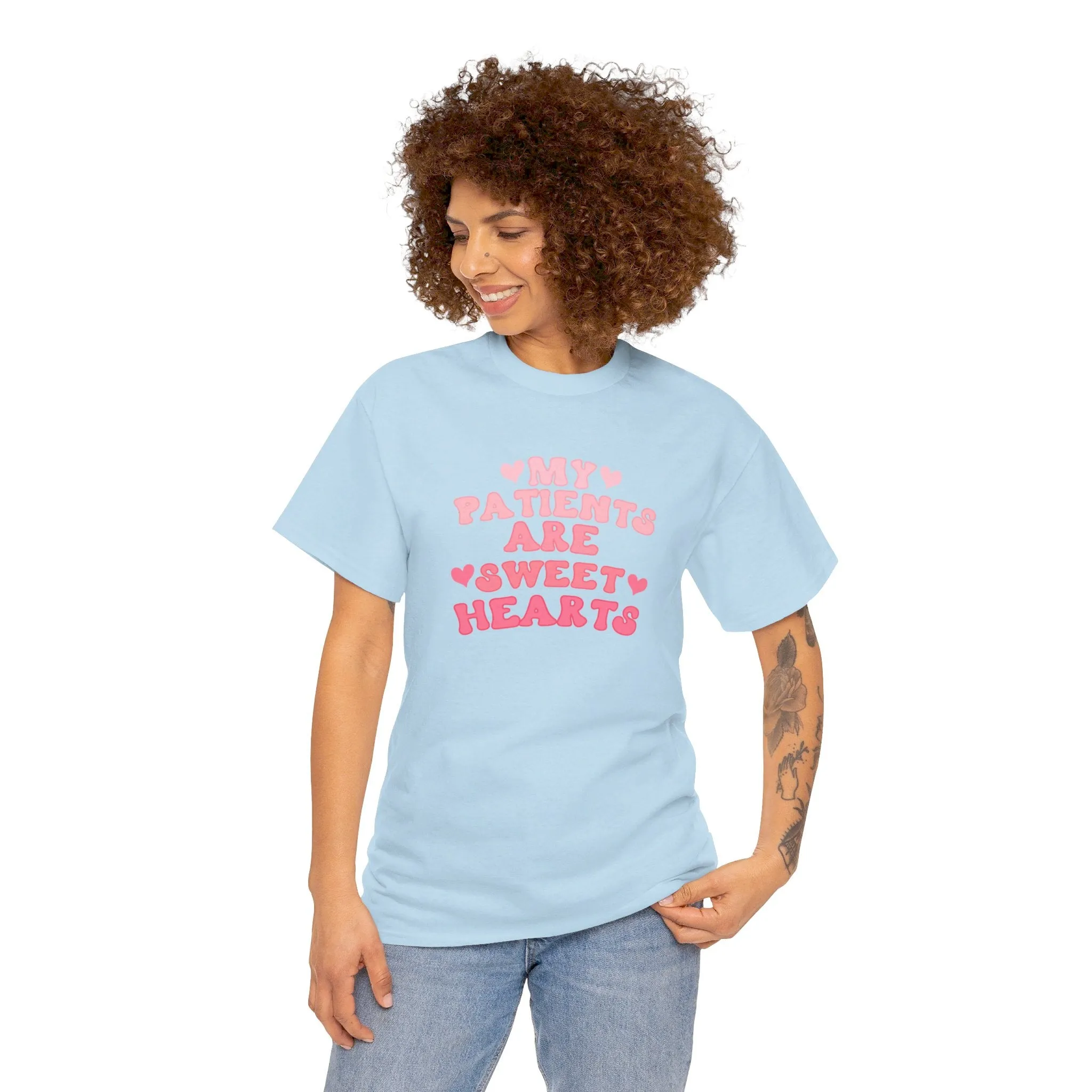 My Patients Are Sweethearts Unisex Heavy Cotton Tee