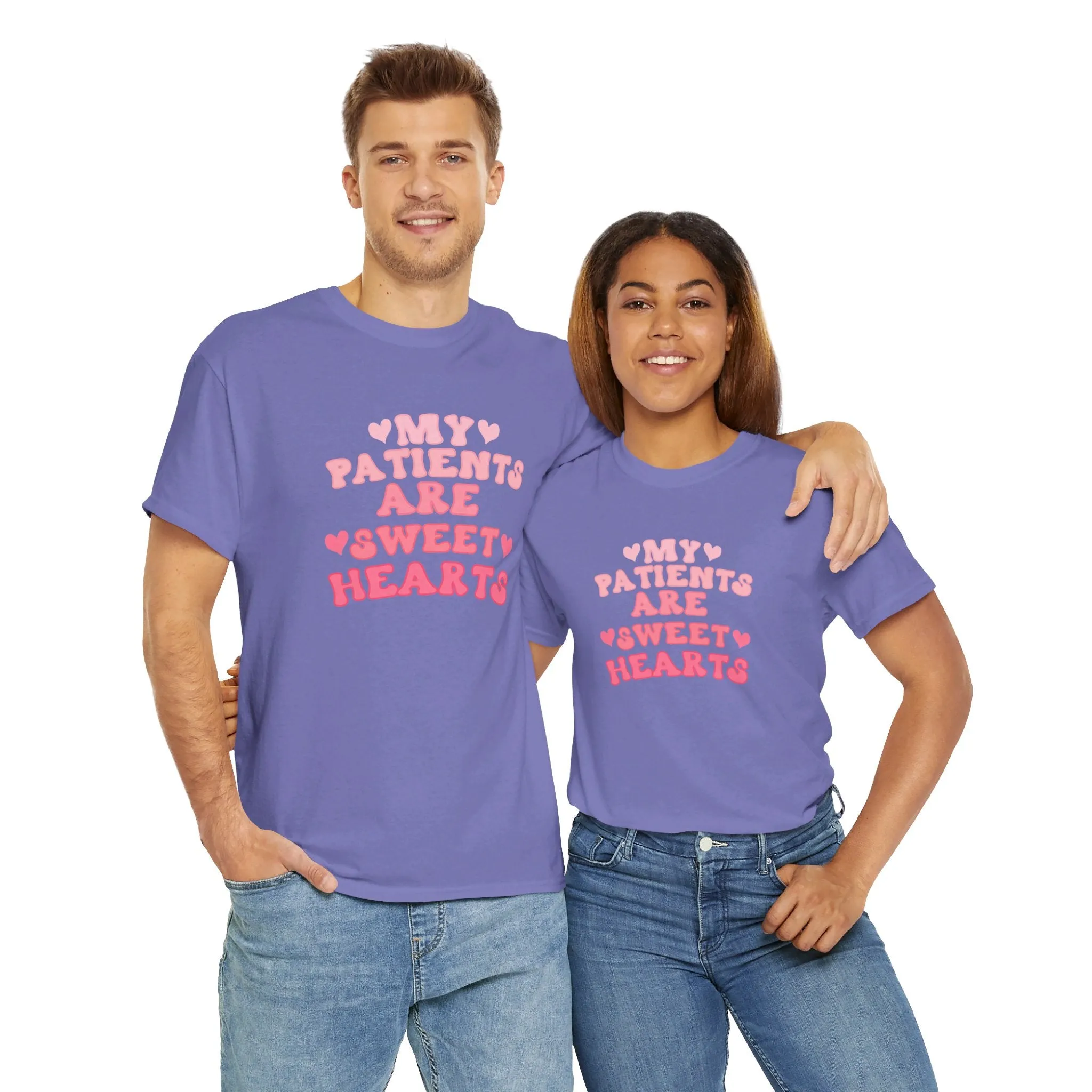 My Patients Are Sweethearts Unisex Heavy Cotton Tee