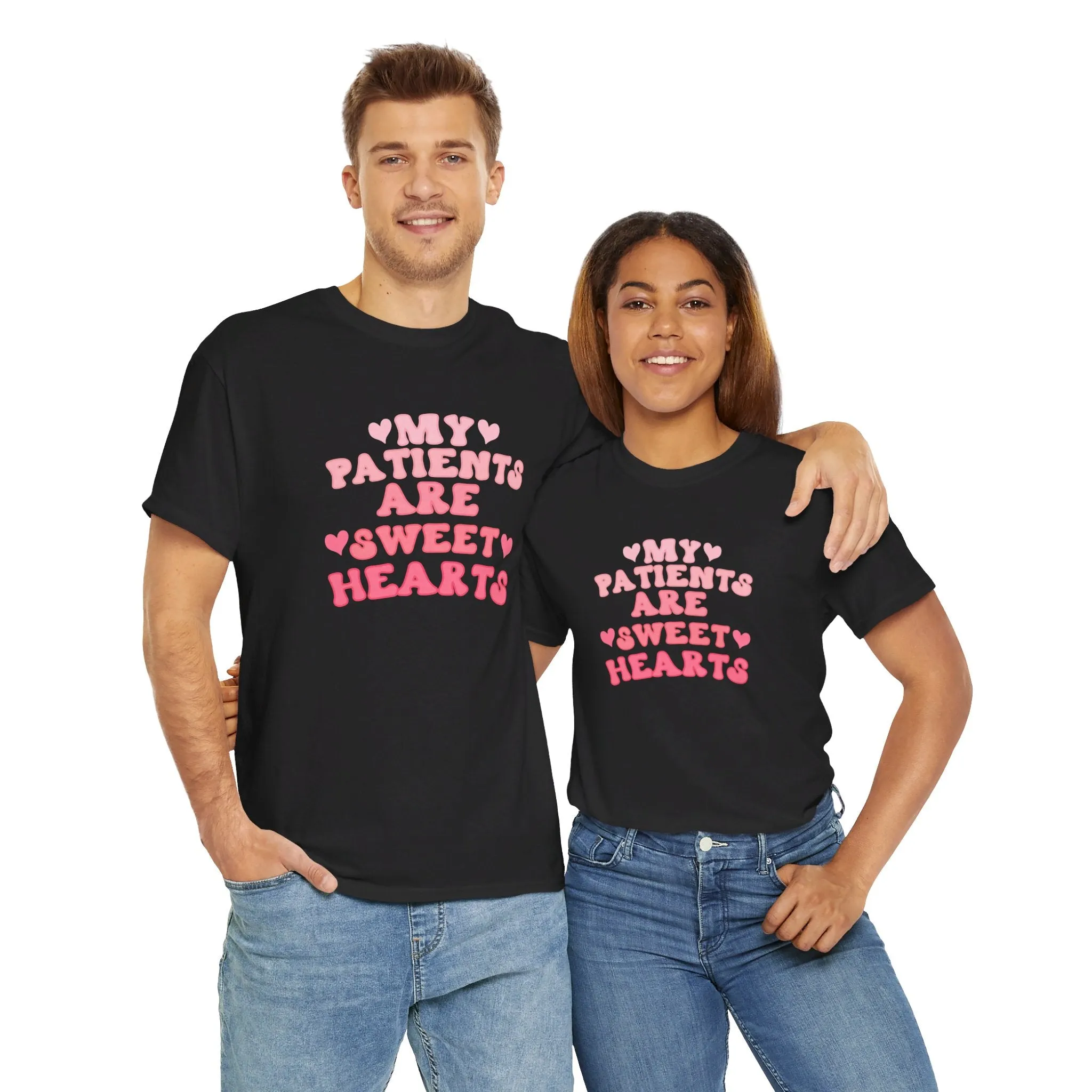 My Patients Are Sweethearts Unisex Heavy Cotton Tee