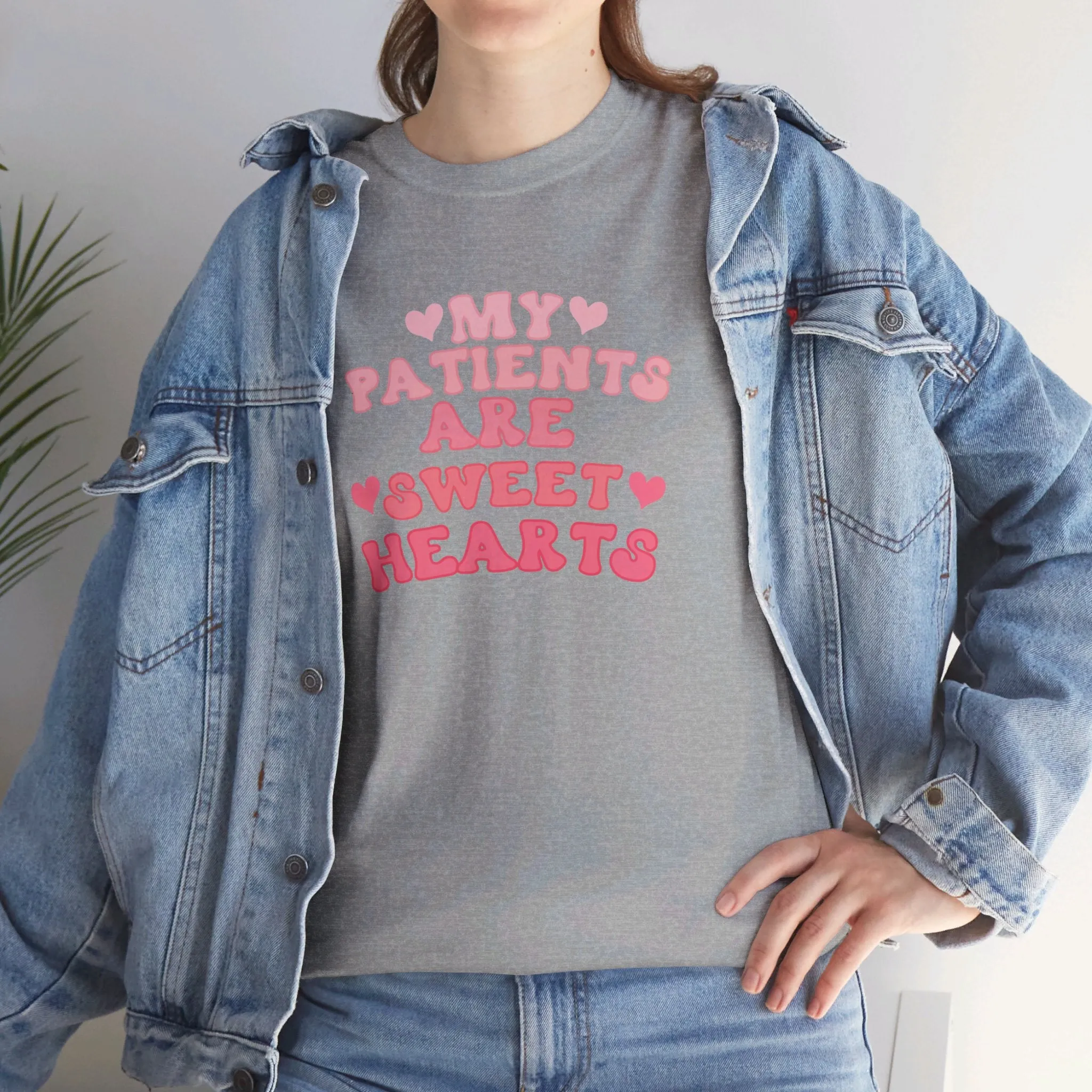 My Patients Are Sweethearts Unisex Heavy Cotton Tee
