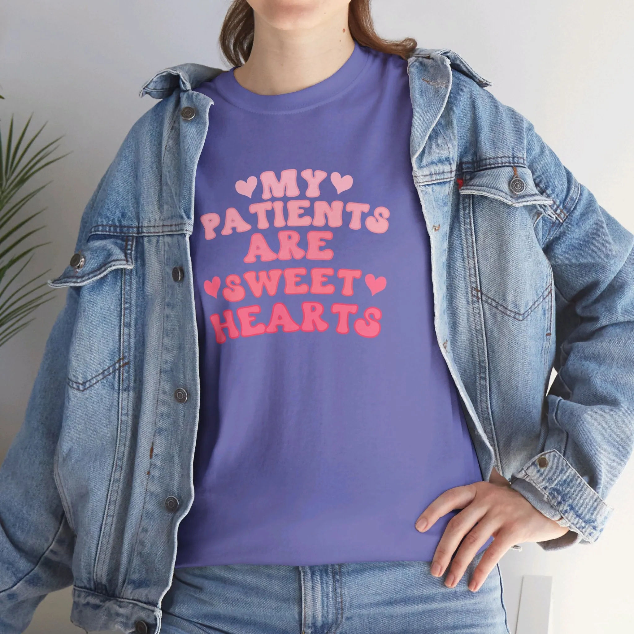 My Patients Are Sweethearts Unisex Heavy Cotton Tee