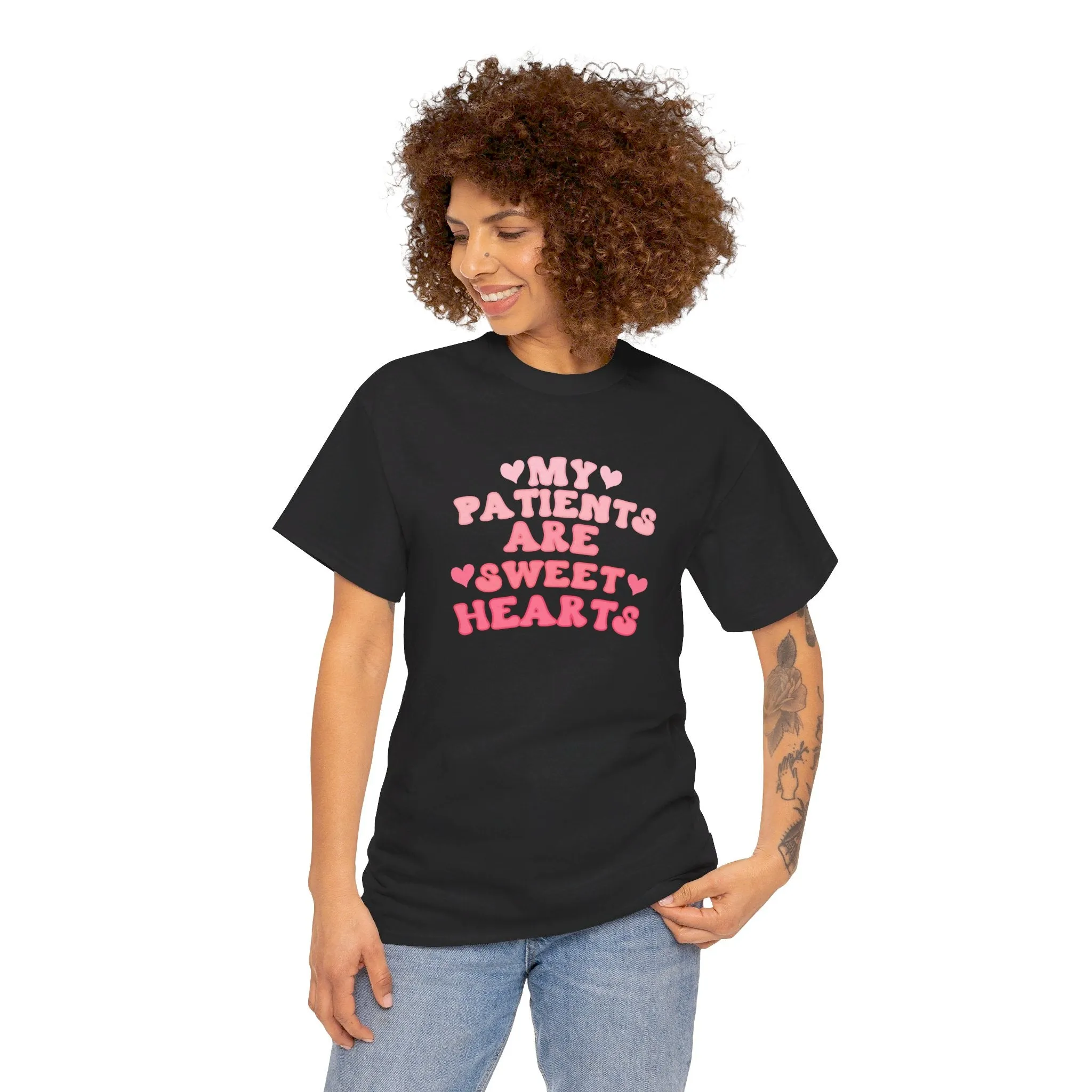 My Patients Are Sweethearts Unisex Heavy Cotton Tee