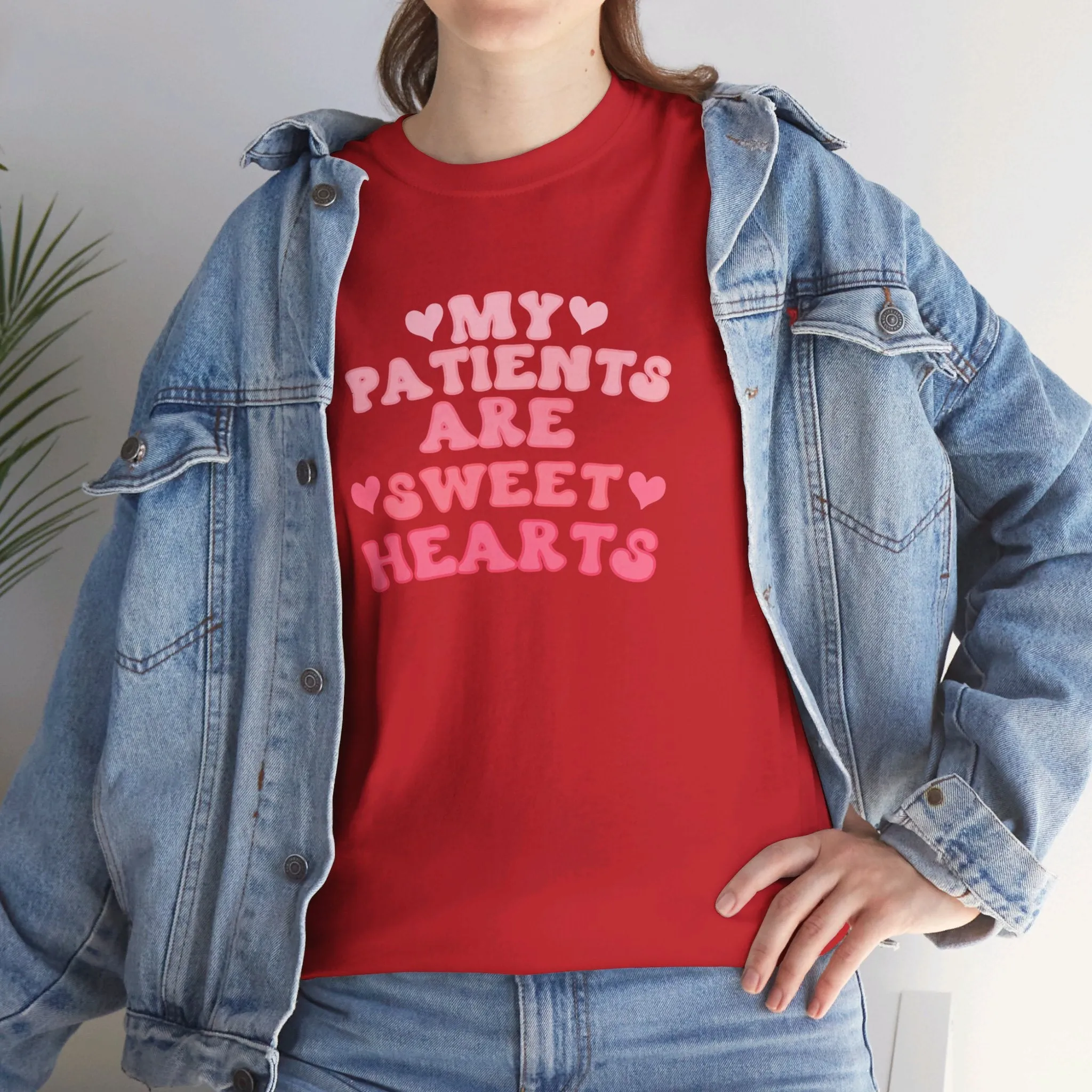 My Patients Are Sweethearts Unisex Heavy Cotton Tee