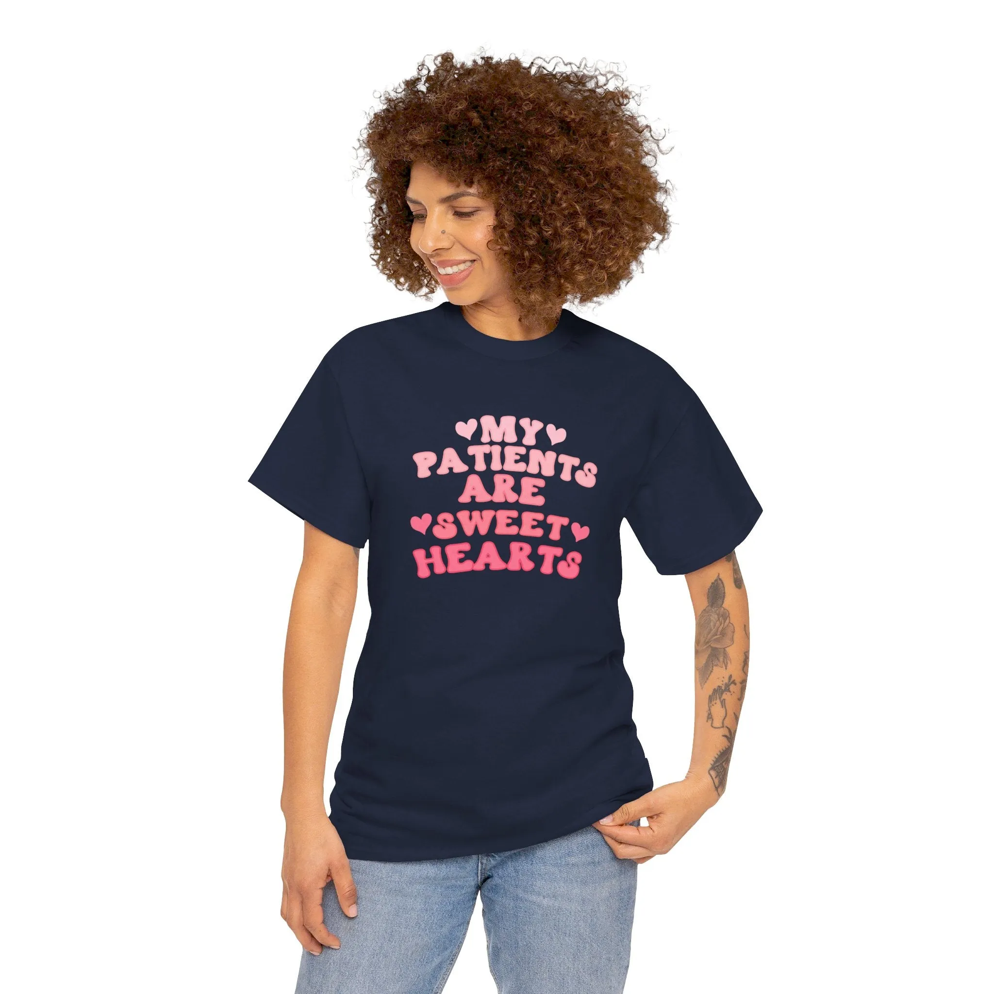 My Patients Are Sweethearts Unisex Heavy Cotton Tee