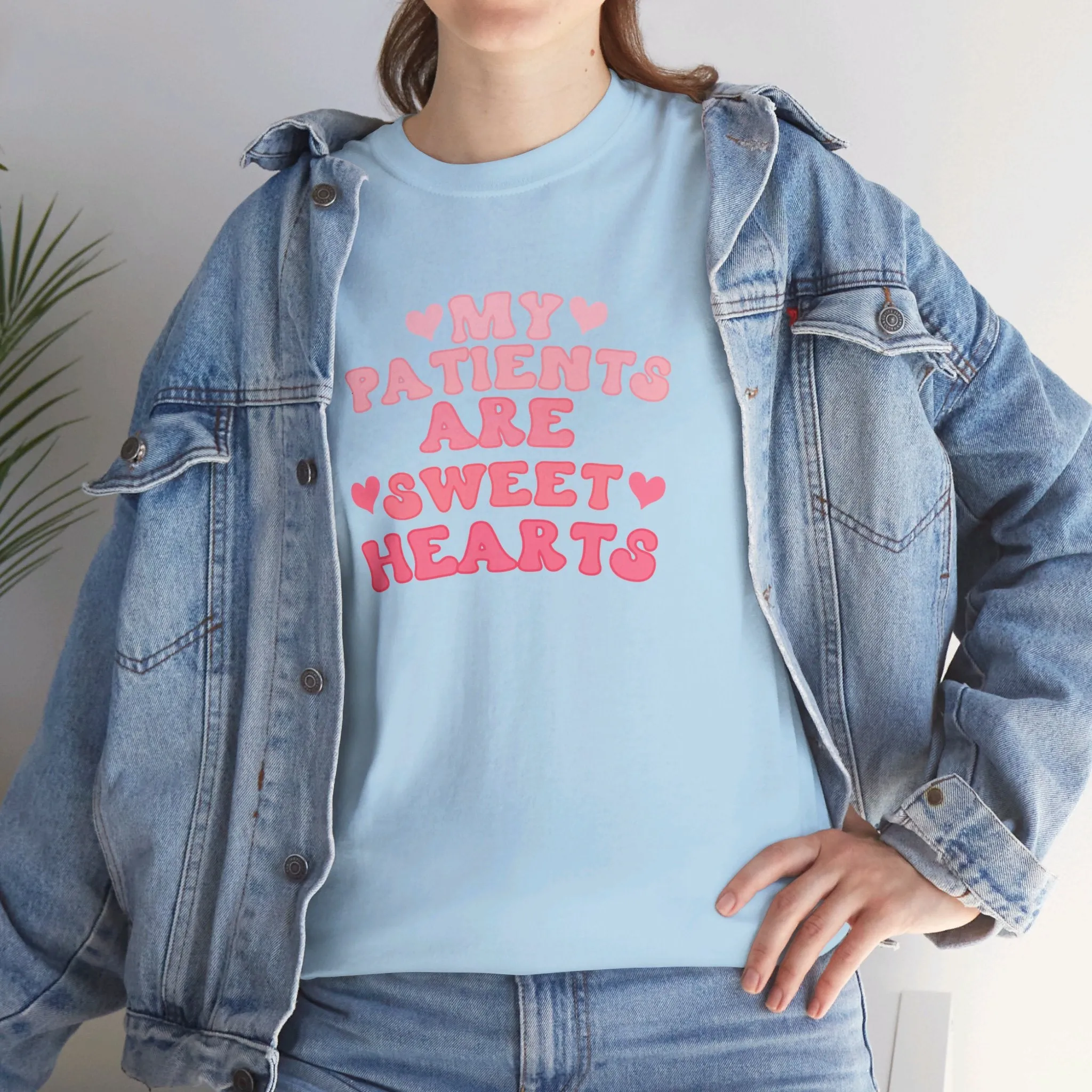 My Patients Are Sweethearts Unisex Heavy Cotton Tee