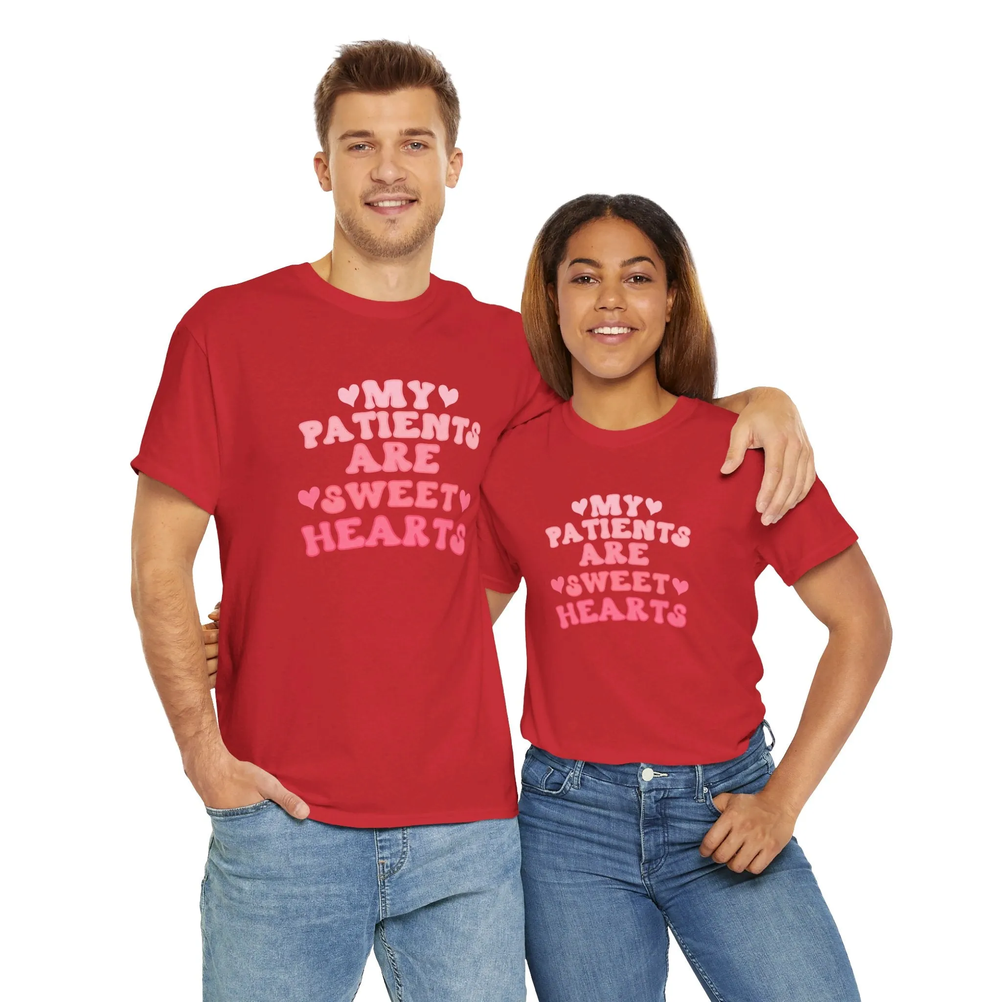 My Patients Are Sweethearts Unisex Heavy Cotton Tee