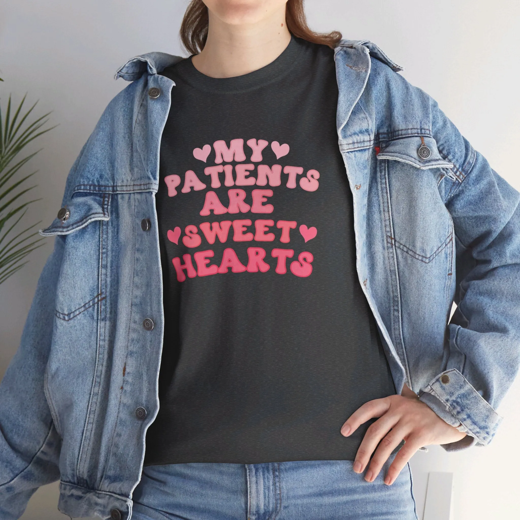 My Patients Are Sweethearts Unisex Heavy Cotton Tee