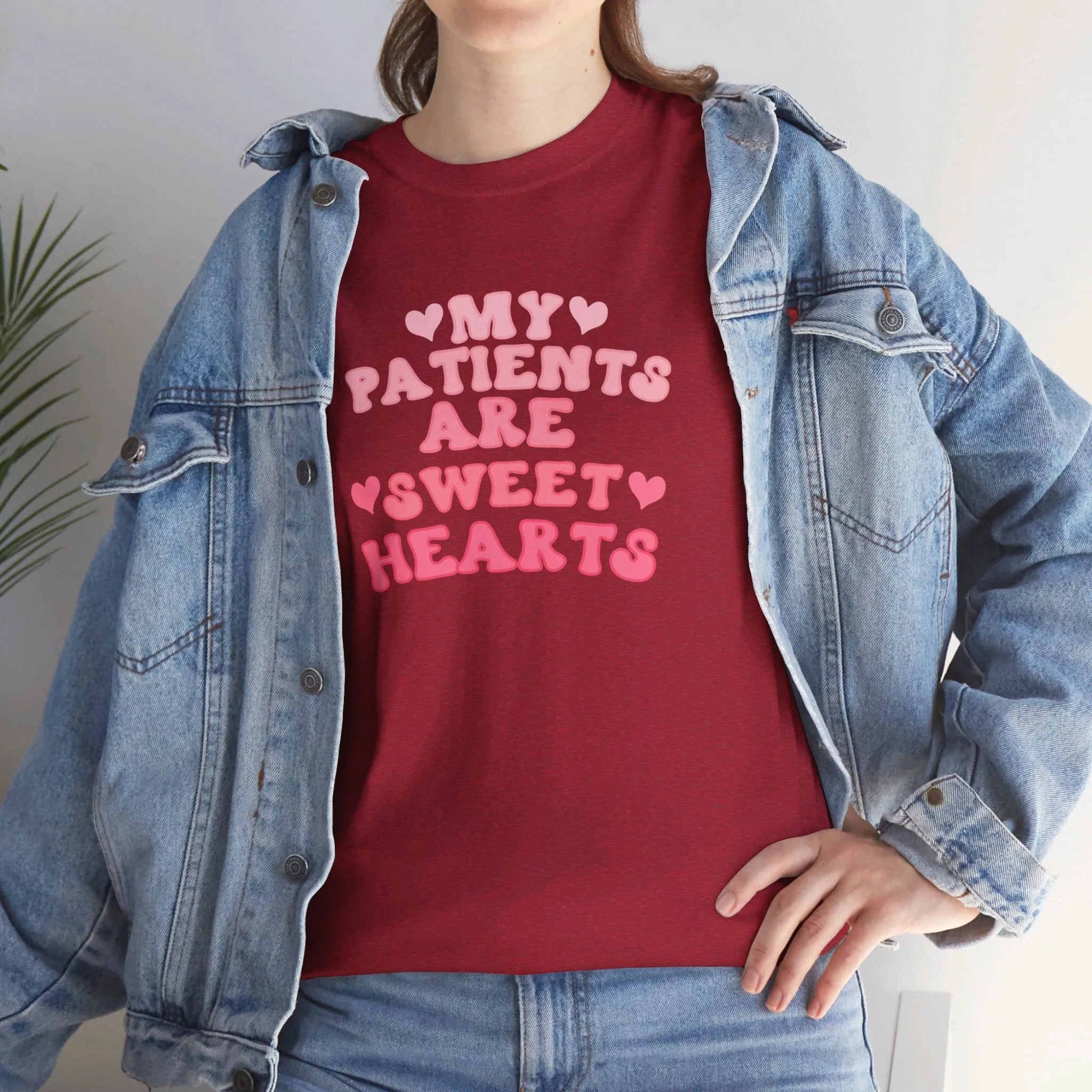 My Patients Are Sweethearts Unisex Heavy Cotton Tee