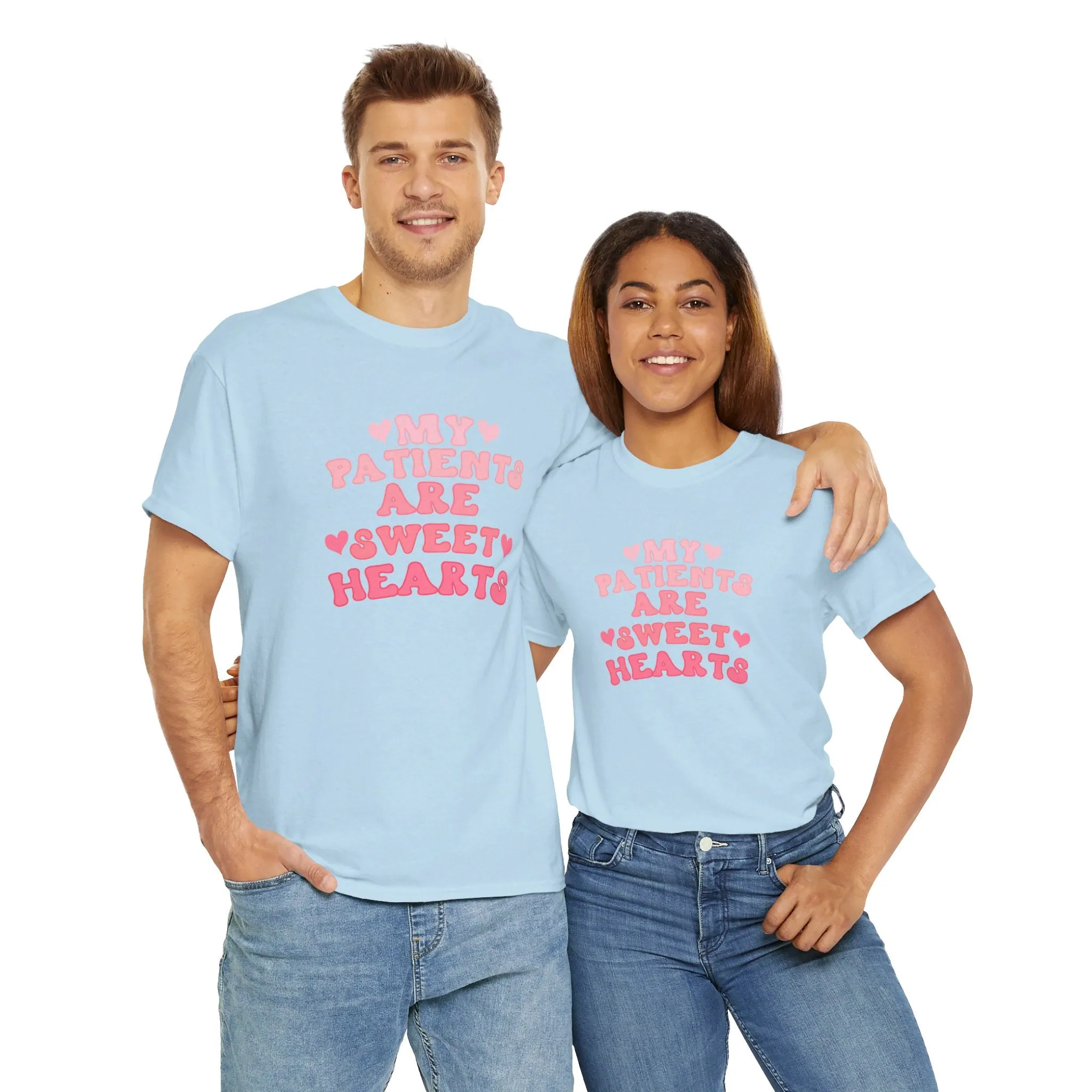 My Patients Are Sweethearts Unisex Heavy Cotton Tee