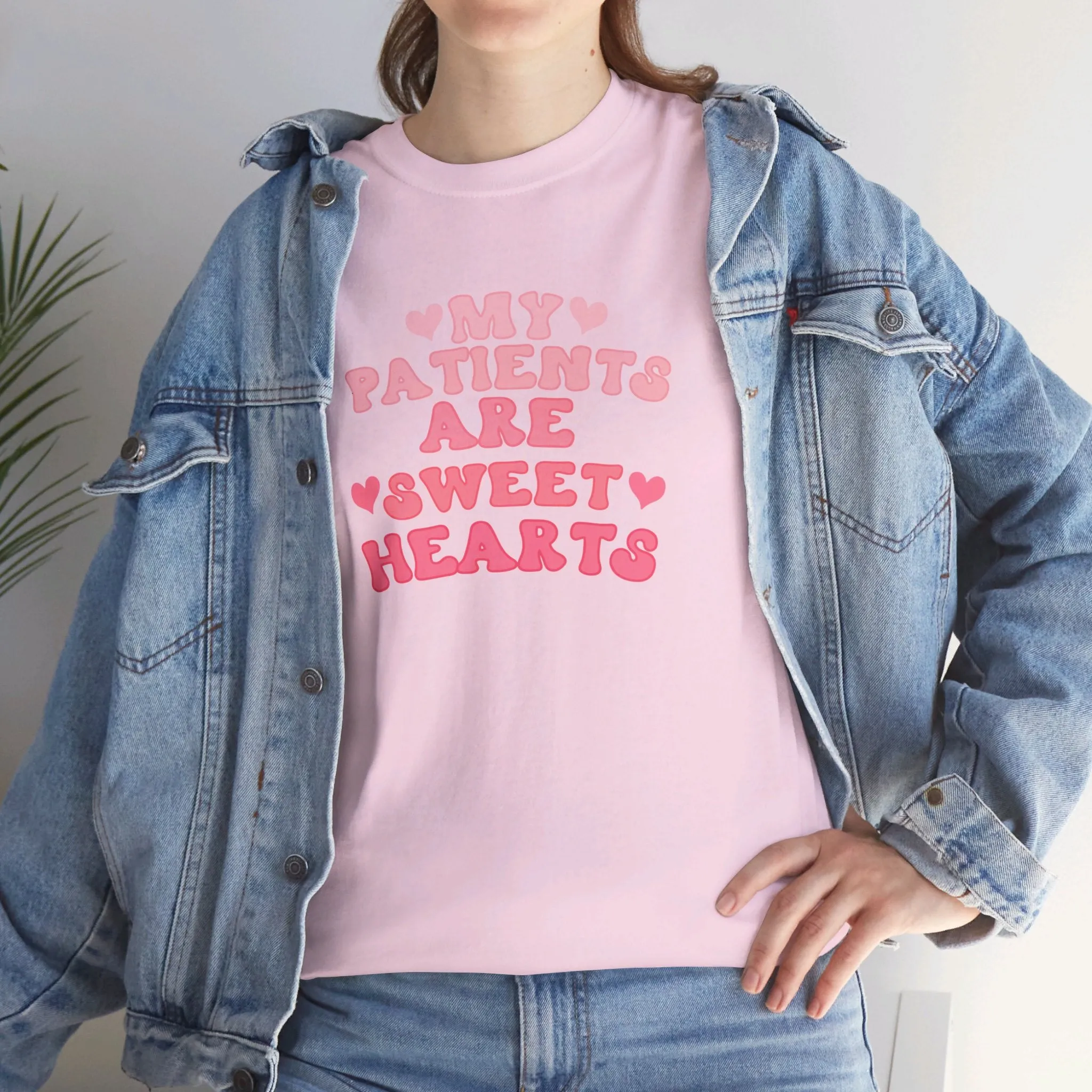 My Patients Are Sweethearts Unisex Heavy Cotton Tee