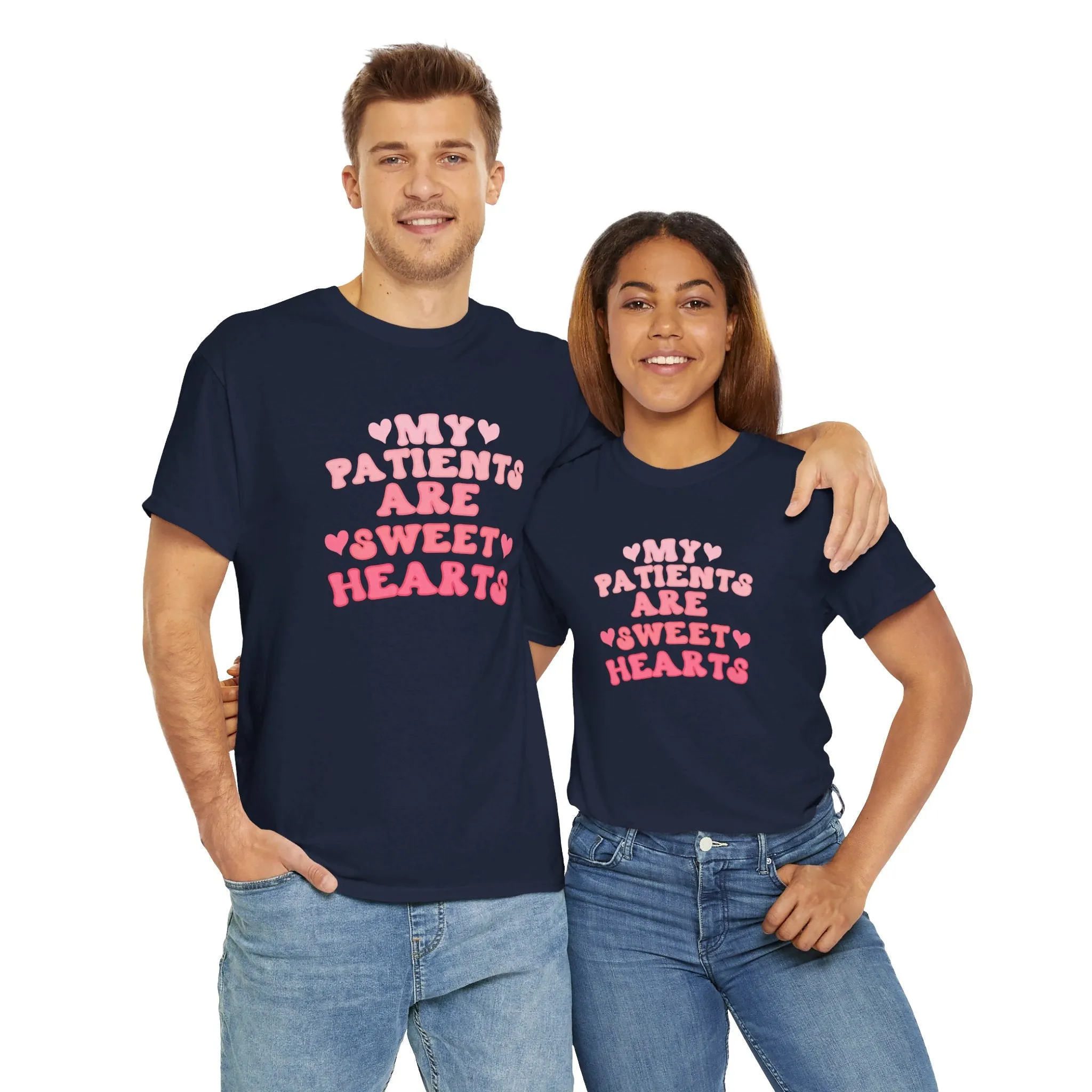 My Patients Are Sweethearts Unisex Heavy Cotton Tee