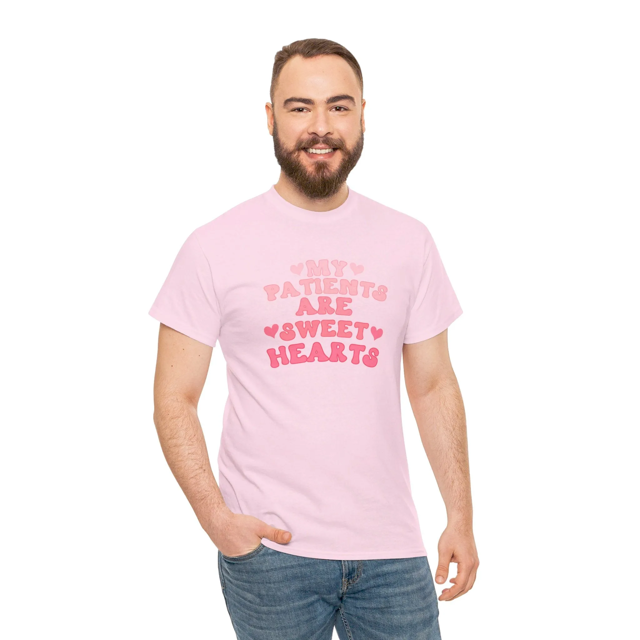 My Patients Are Sweethearts Unisex Heavy Cotton Tee