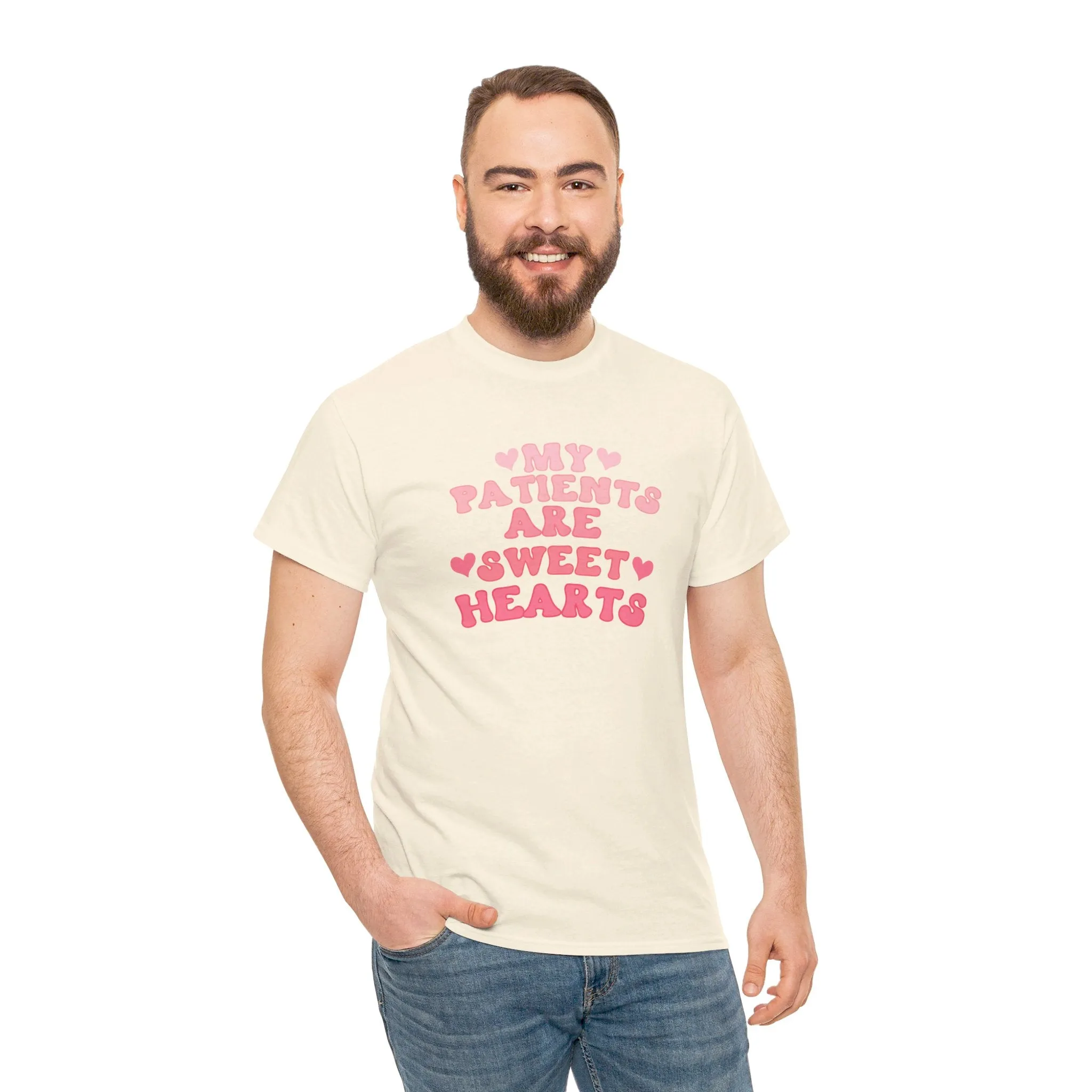 My Patients Are Sweethearts Unisex Heavy Cotton Tee