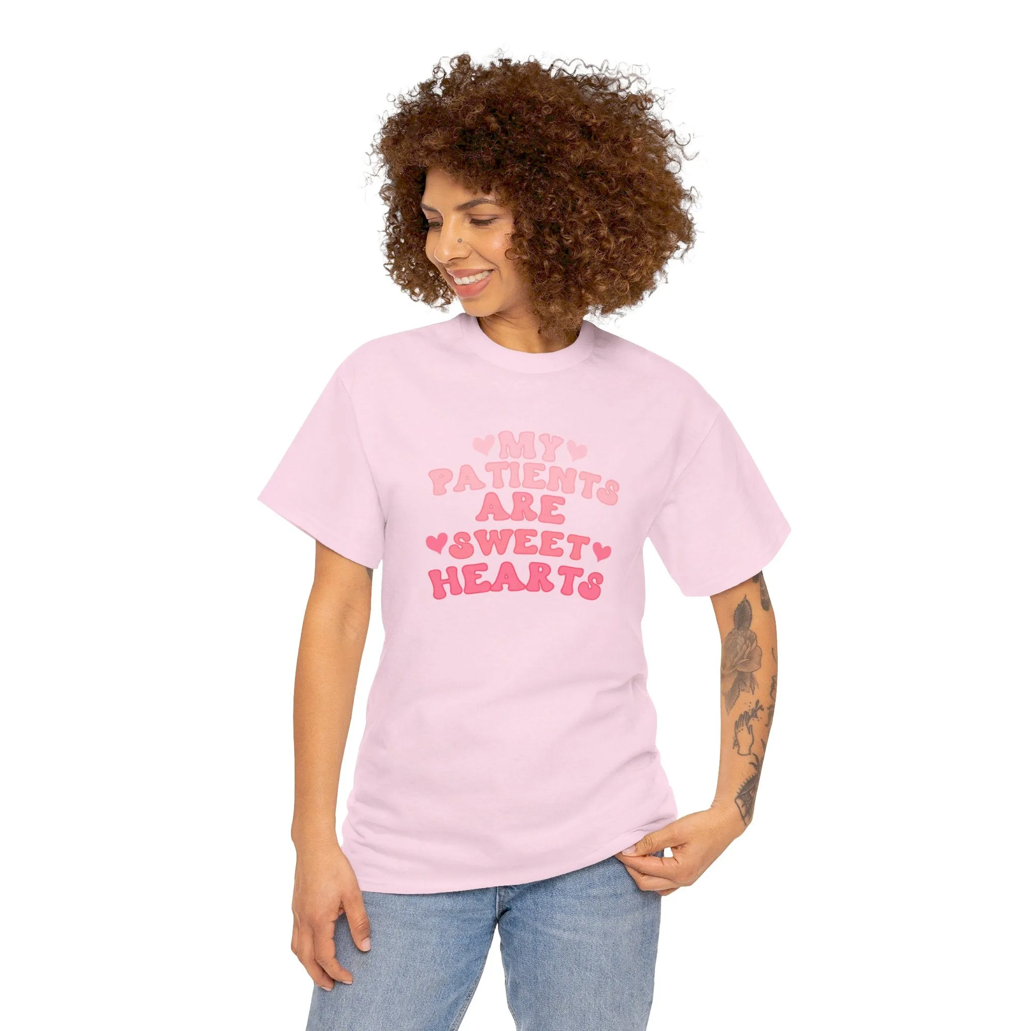 My Patients Are Sweethearts Unisex Heavy Cotton Tee