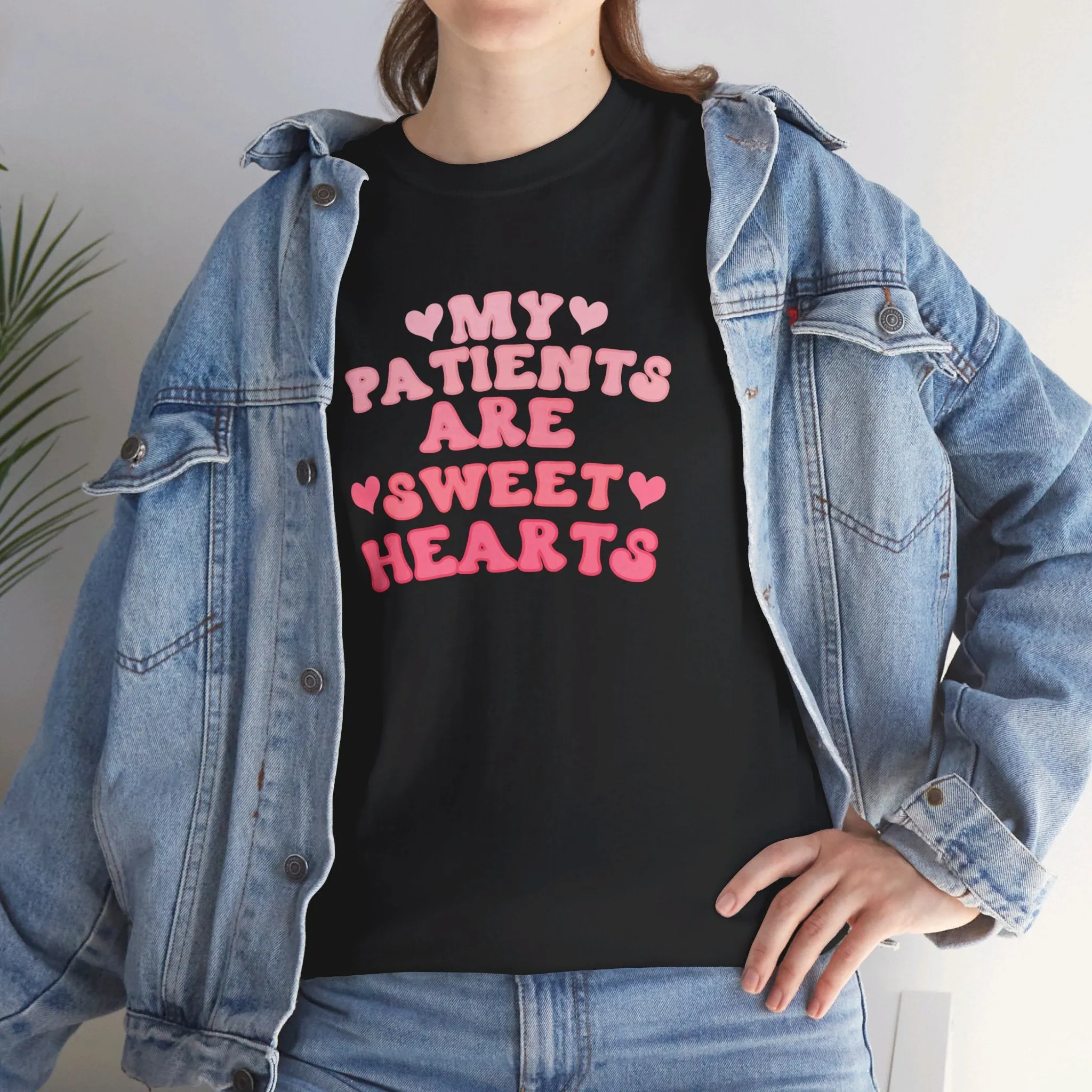 My Patients Are Sweethearts Unisex Heavy Cotton Tee