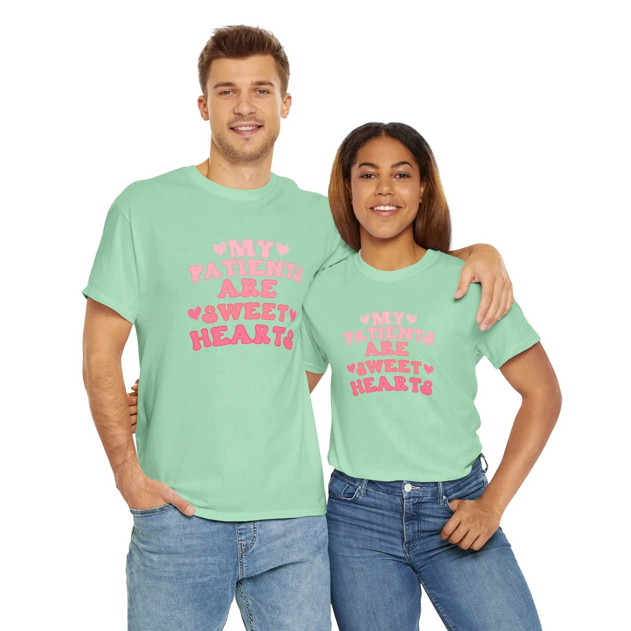 My Patients Are Sweethearts Unisex Heavy Cotton Tee