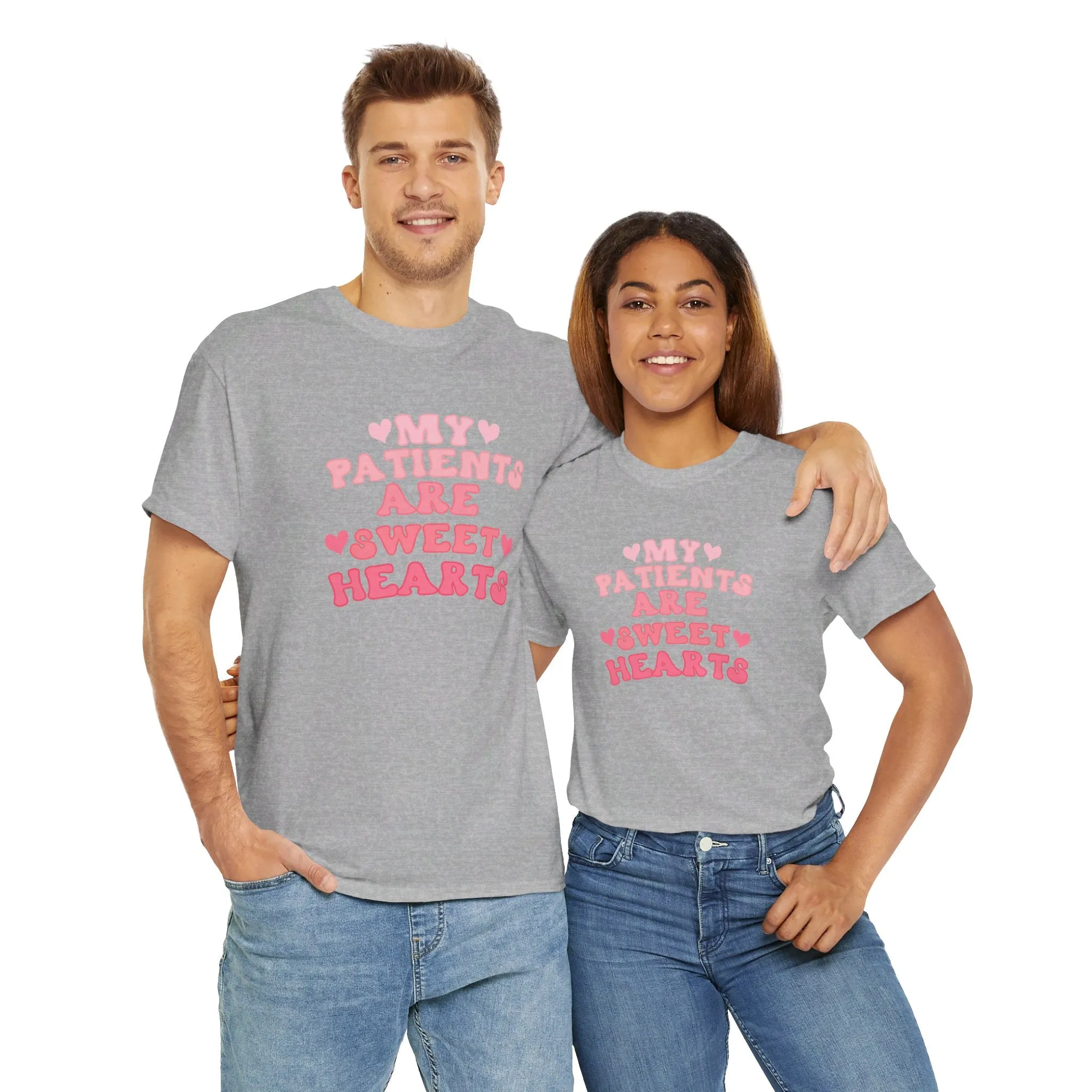 My Patients Are Sweethearts Unisex Heavy Cotton Tee