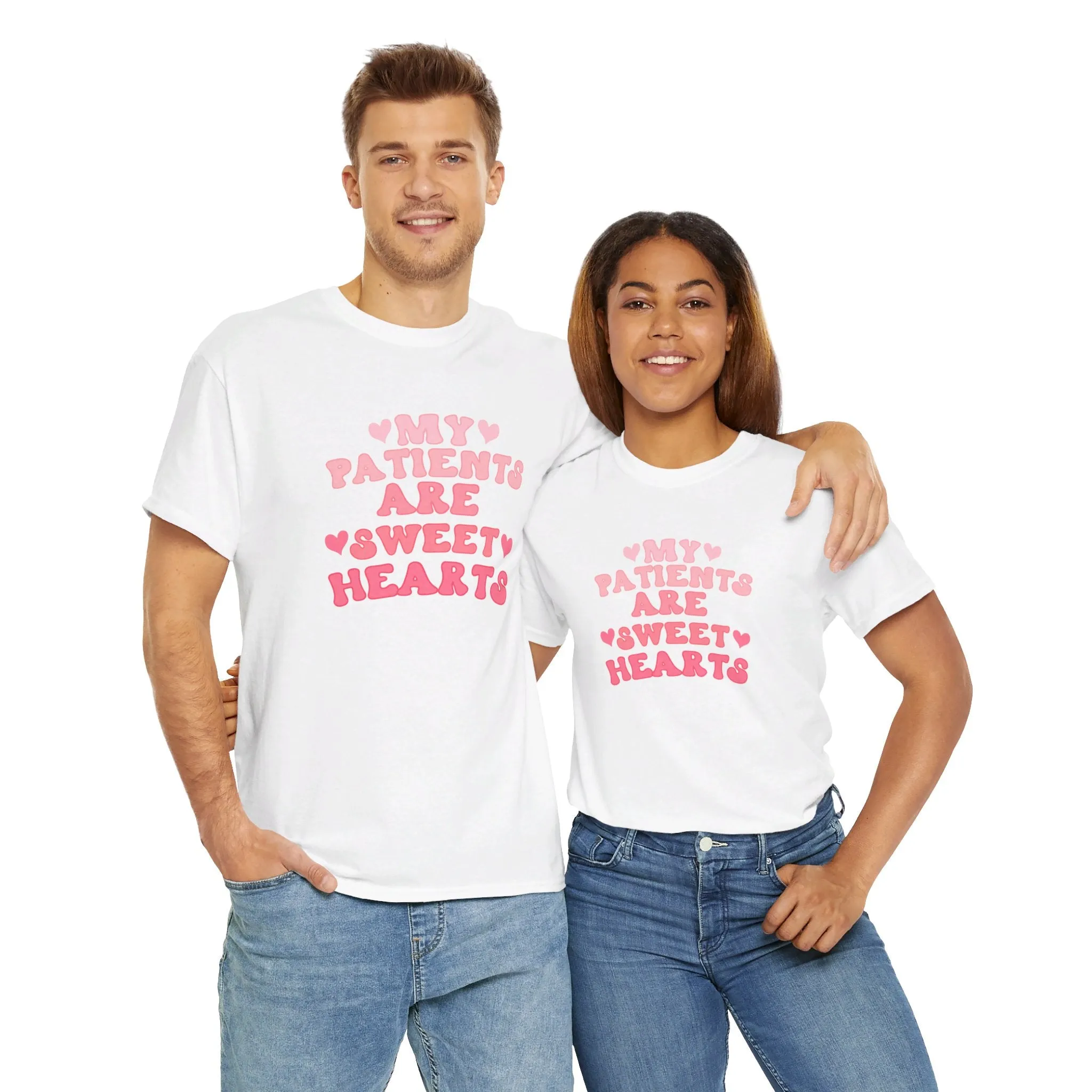 My Patients Are Sweethearts Unisex Heavy Cotton Tee