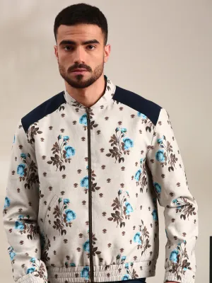 Off-White Printed Bomber Jacket