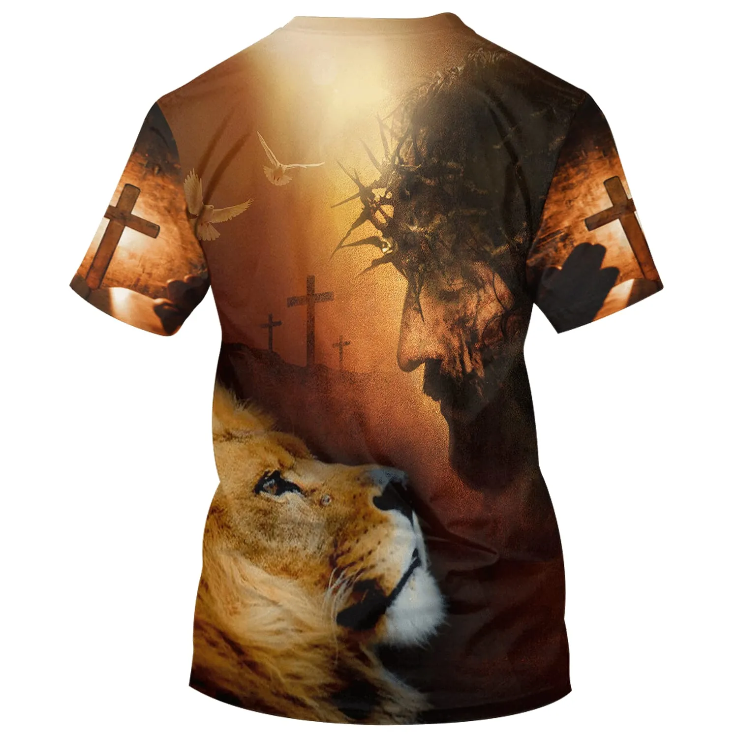 One Nation Under God Jesus 3d All Over Print Shirt - Christian 3d Shirts For Men Women