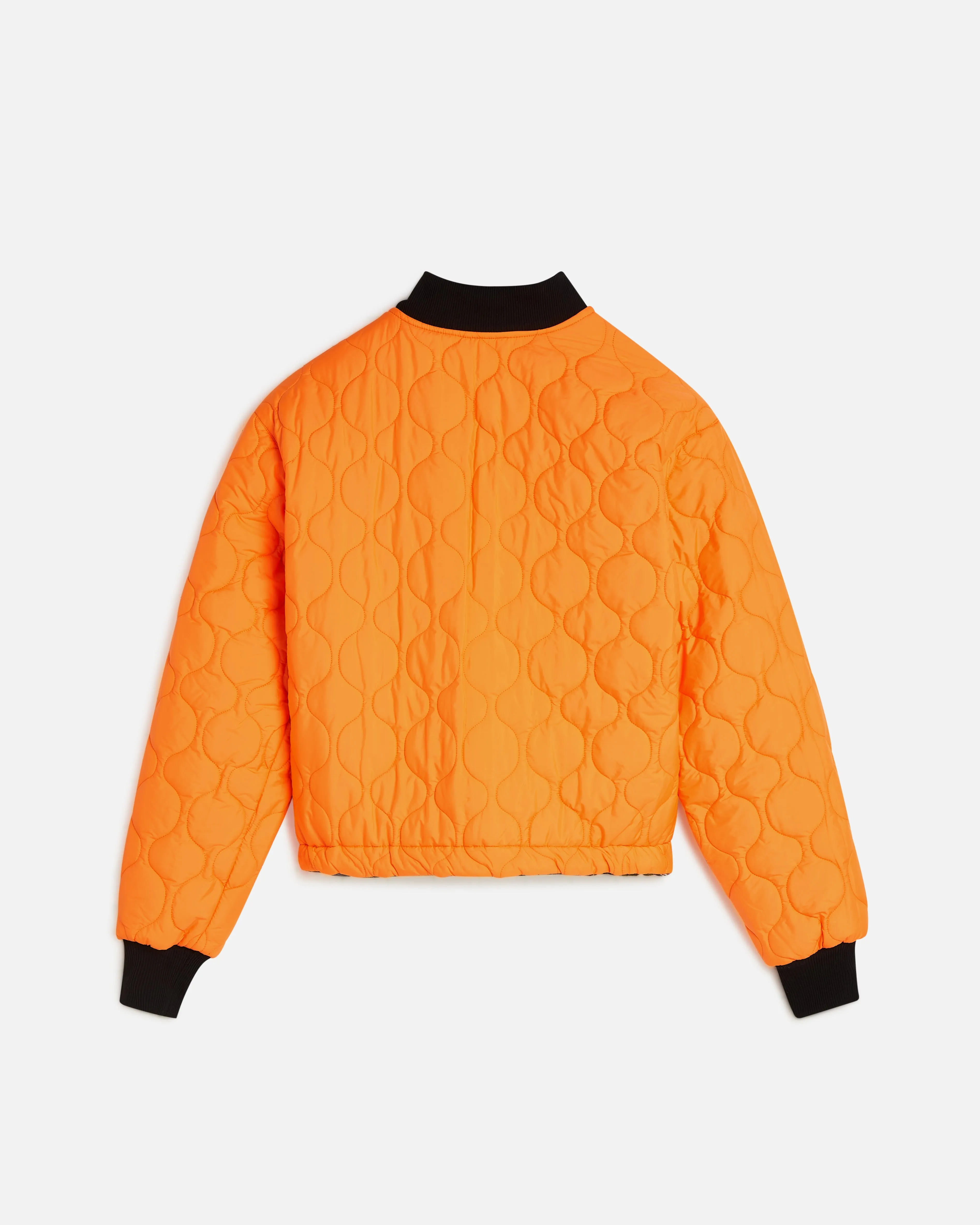 Patta Nature Print Reversible Canvas Bomber Jacket (Nature Print)