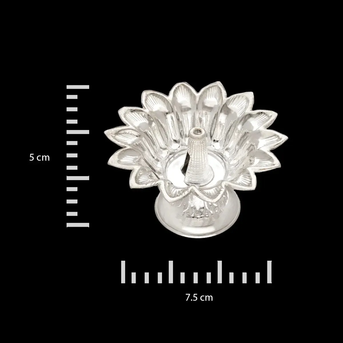 Pristine Radiance Silver Niranjan