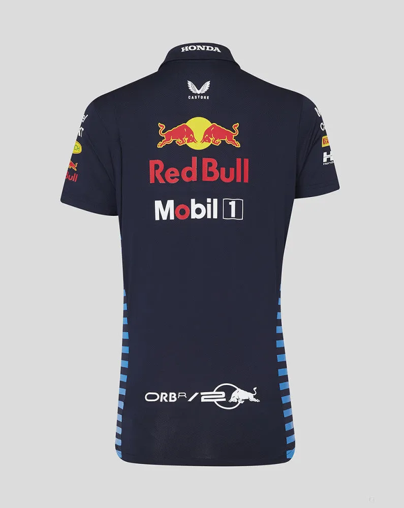 Red Bull polo, Castore, team, women, blue, 2024